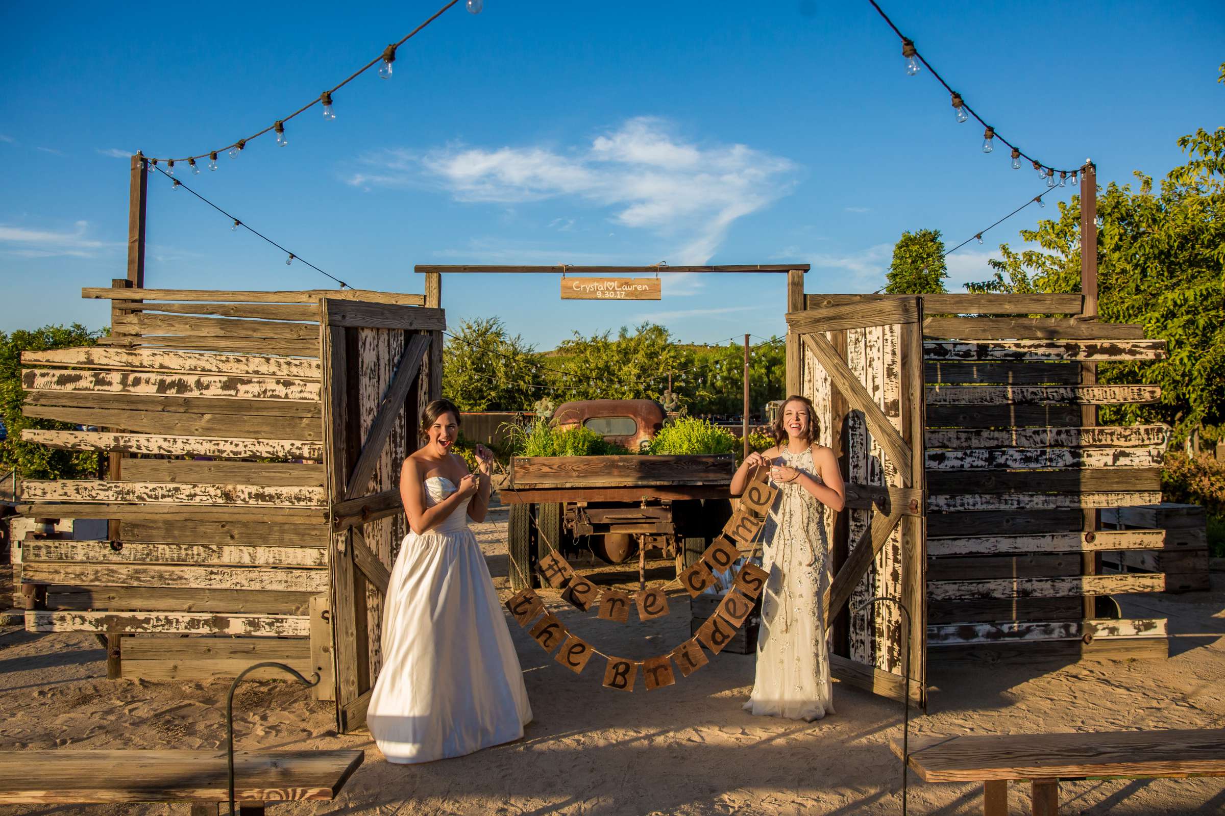 Peltzer Winery Wedding coordinated by Bliss Events, Lauren and Crystal Wedding Photo #419800 by True Photography