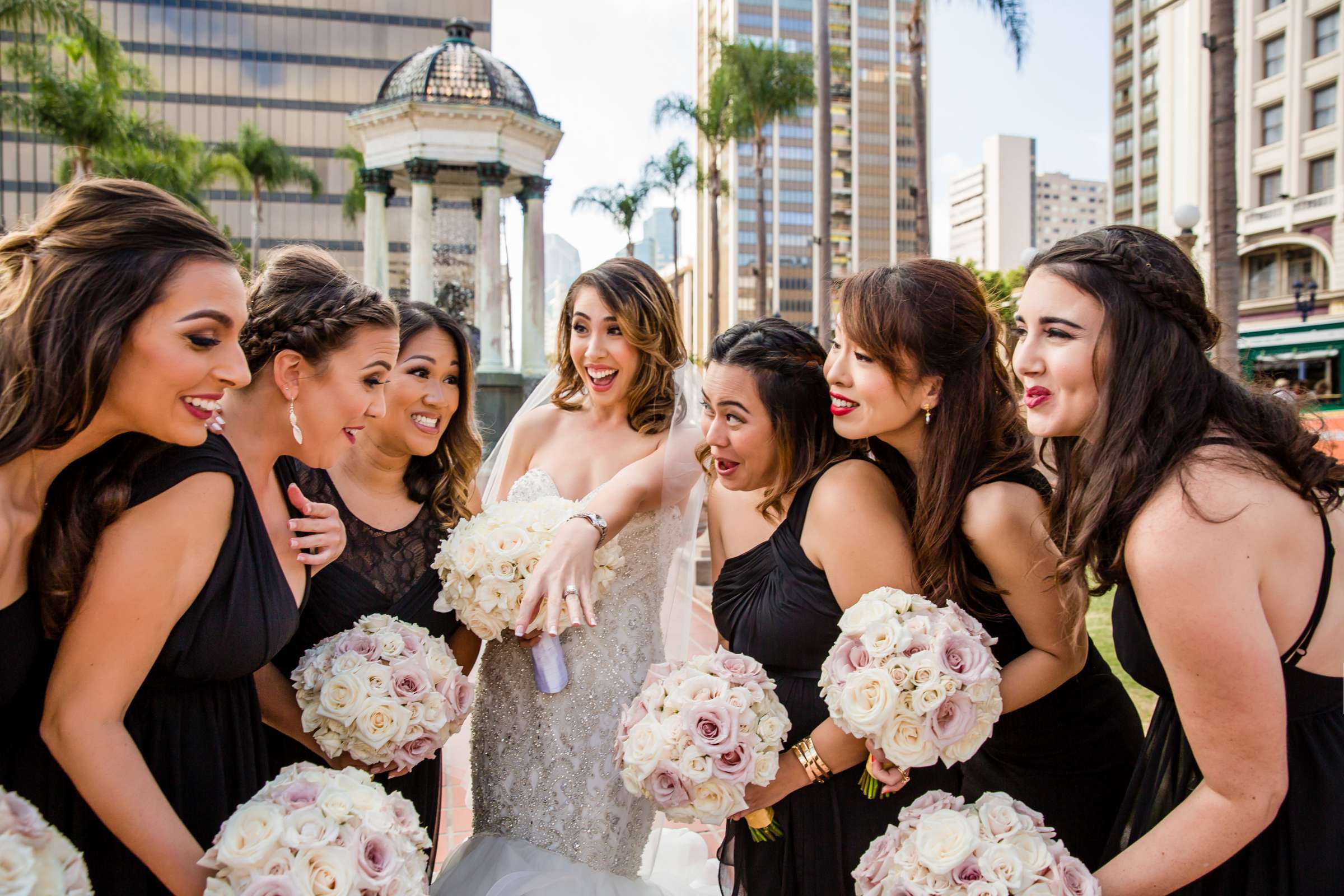 Bridesmaids at US Grant Wedding, MICOLE and AL Wedding Photo #420283 by True Photography
