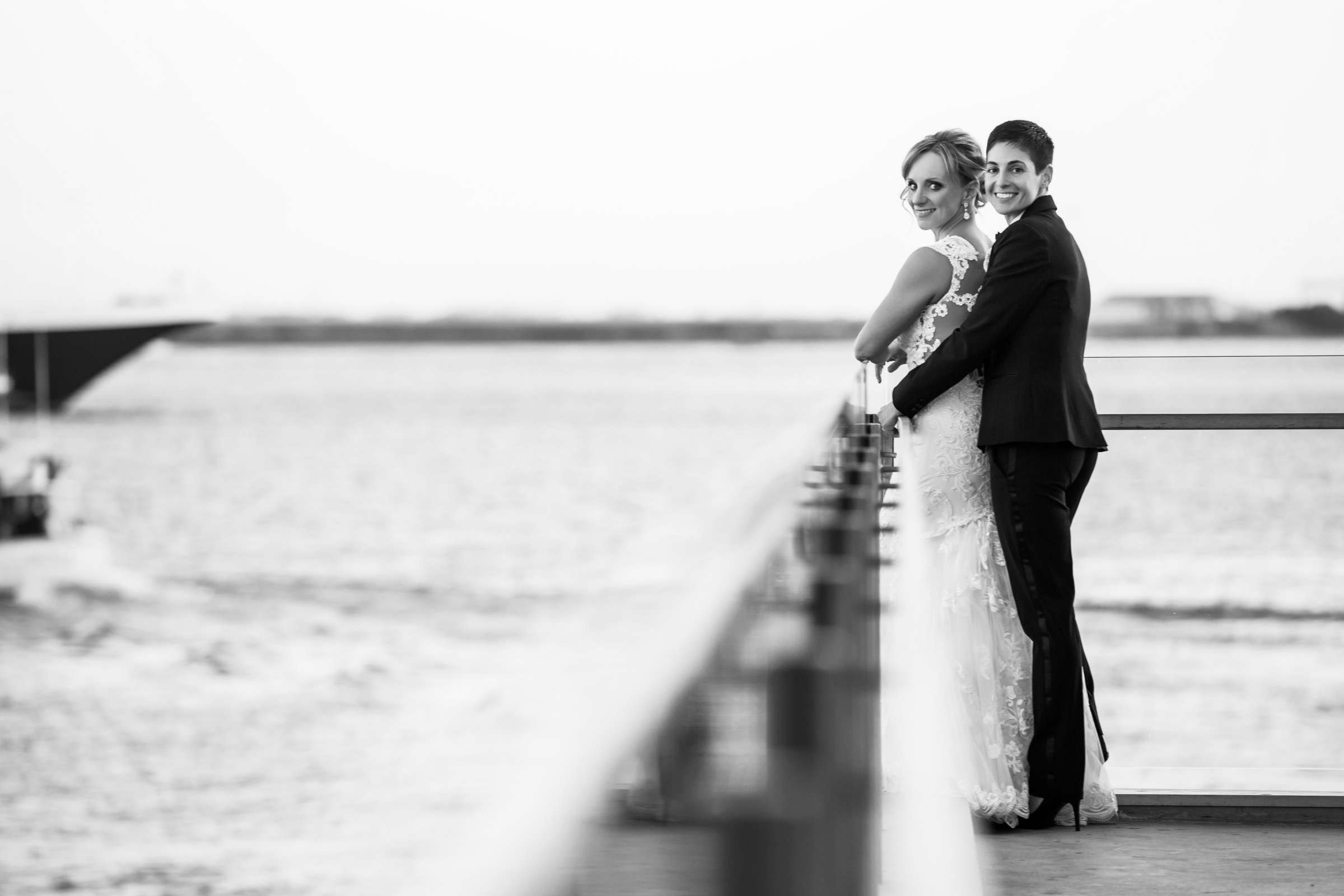 Tom Ham's Lighthouse Wedding coordinated by Aquilone Events, Angela and Ellen Wedding Photo #420630 by True Photography