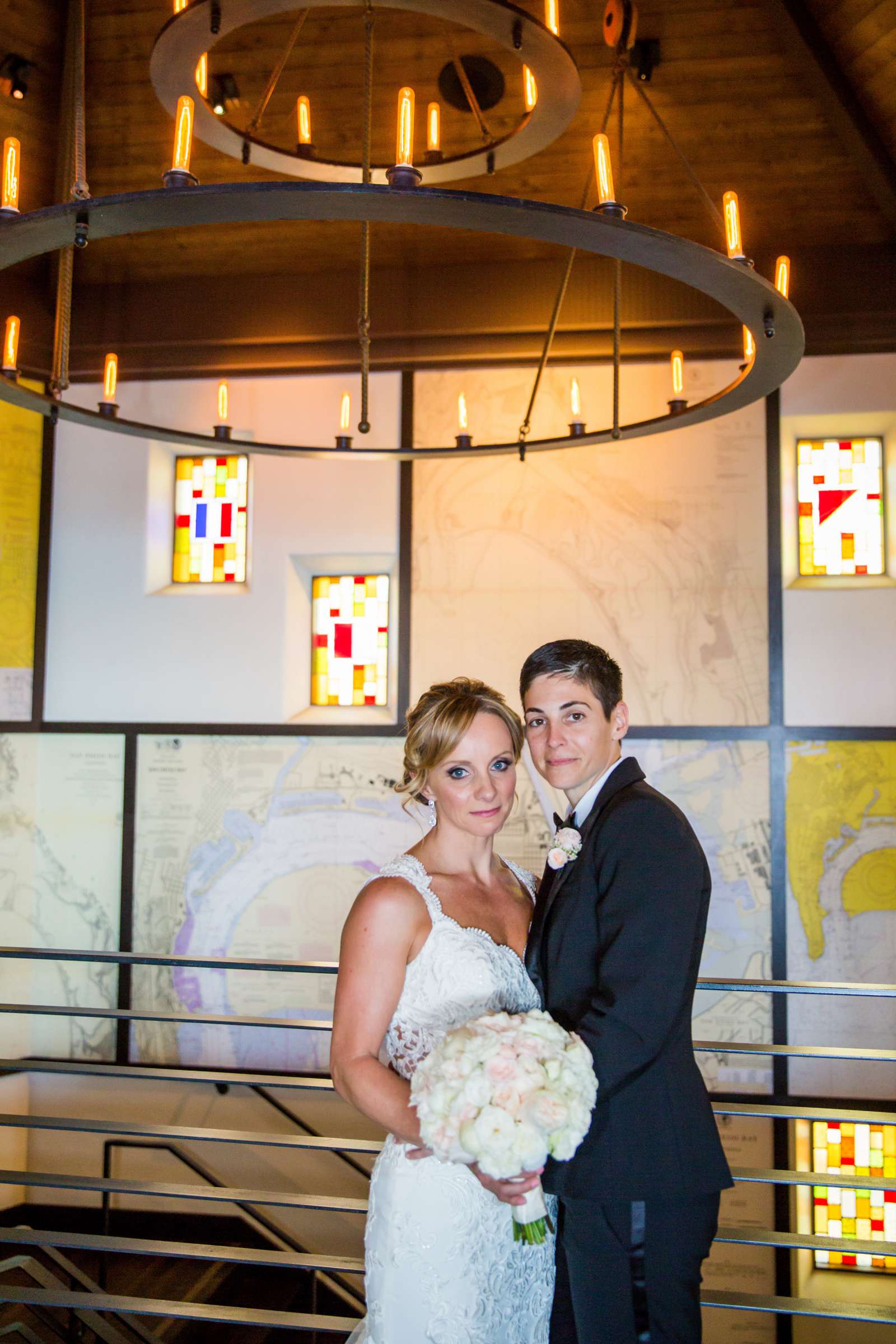 Tom Hams Lighthouse Wedding coordinated by Aquilone Events, Angela and Ellen Wedding Photo #420723 by True Photography