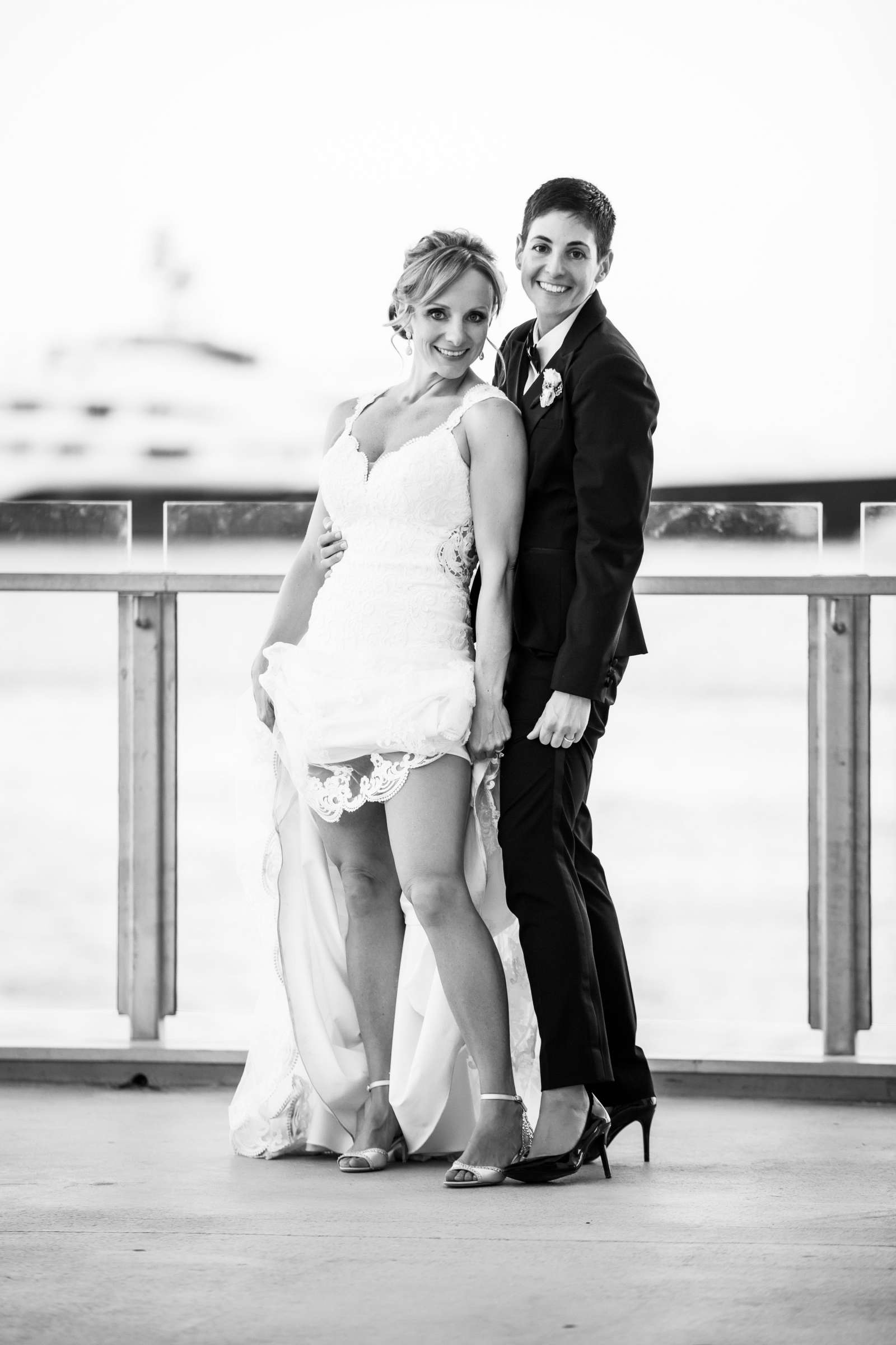 Tom Hams Lighthouse Wedding coordinated by Aquilone Events, Angela and Ellen Wedding Photo #420787 by True Photography
