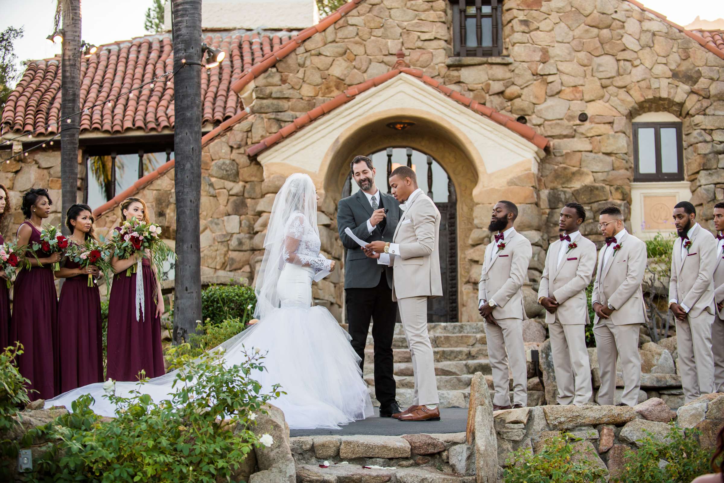 Mt Woodson Castle Wedding coordinated by SD Weddings by Gina, Alexsis and Julian Wedding Photo #54 by True Photography