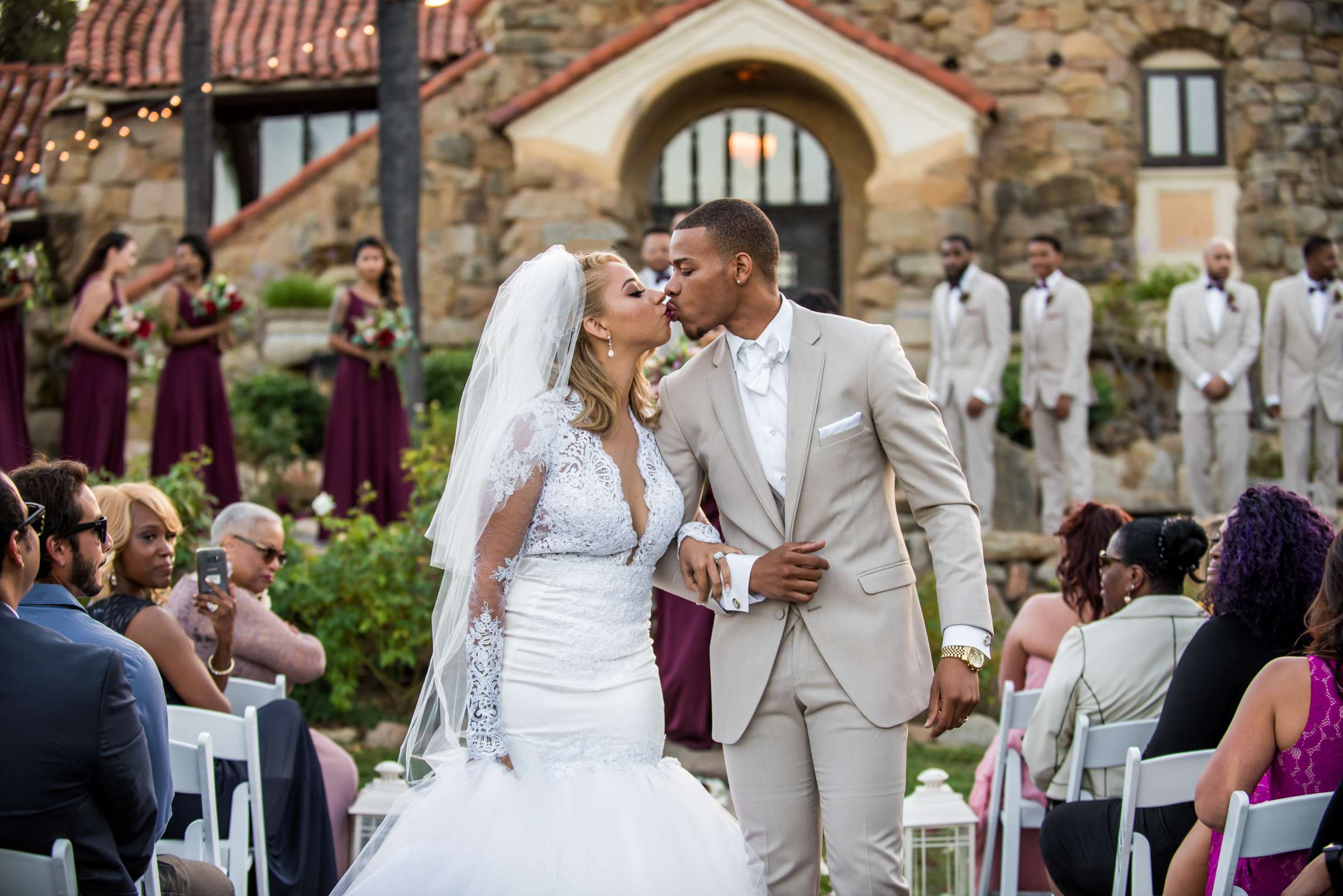Mt Woodson Castle Wedding coordinated by SD Weddings by Gina, Alexsis and Julian Wedding Photo #62 by True Photography