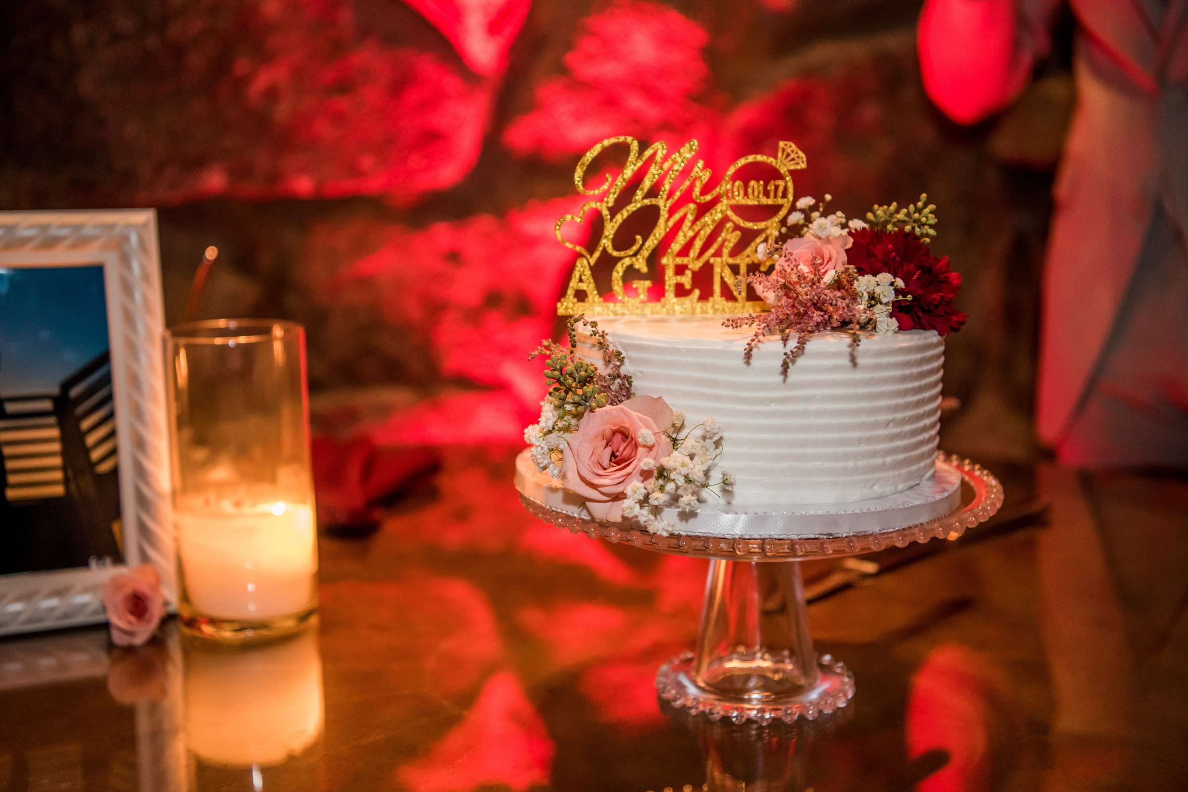Cake at Mt Woodson Castle Wedding coordinated by SD Weddings by Gina, Alexsis and Julian Wedding Photo #102 by True Photography