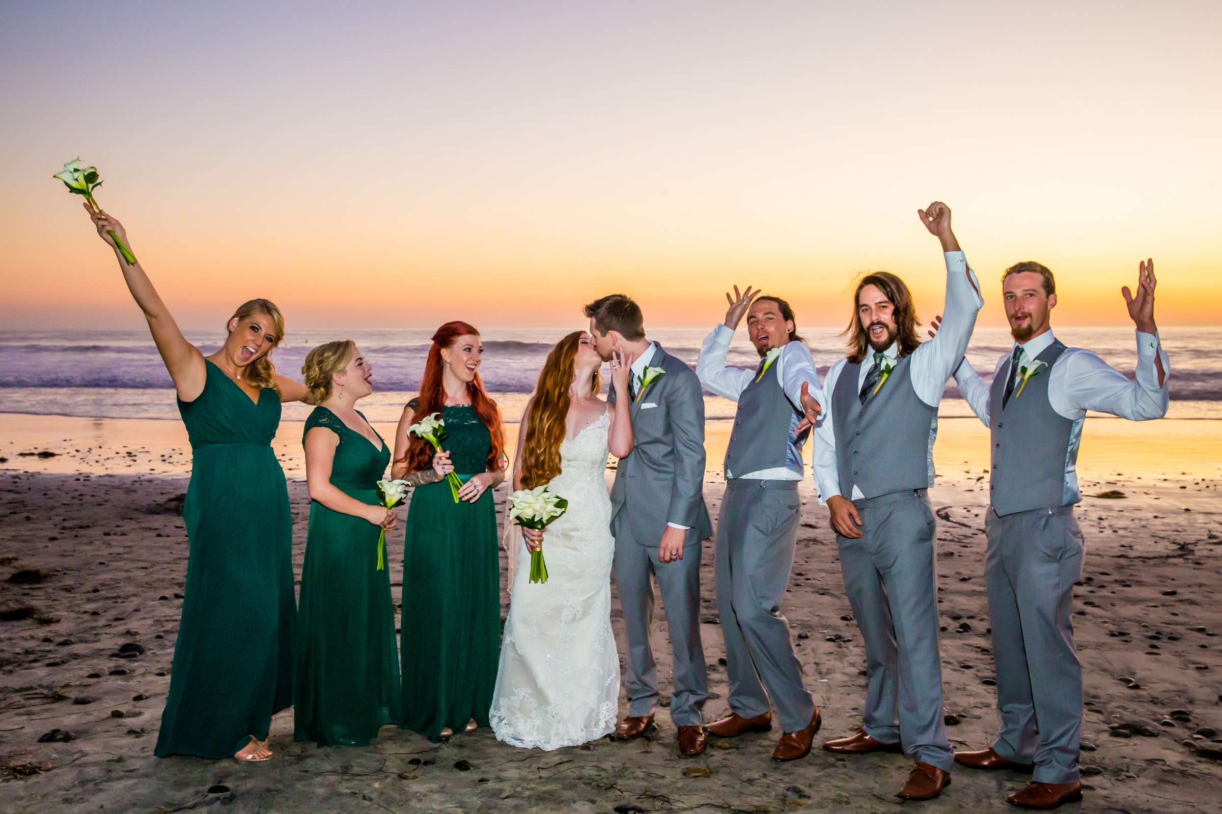 Cape Rey Carlsbad, A Hilton Resort Wedding coordinated by Holly Kalkin Weddings, Sarah and Bryce Wedding Photo #426248 by True Photography