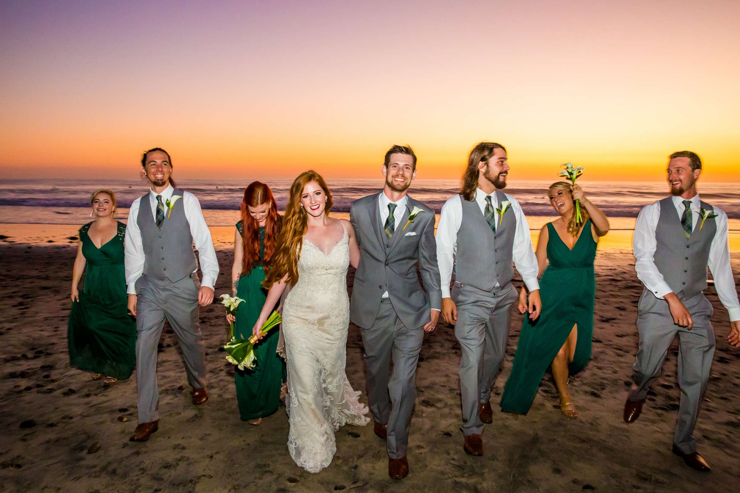 Cape Rey Carlsbad, A Hilton Resort Wedding coordinated by Holly Kalkin Weddings, Sarah and Bryce Wedding Photo #426253 by True Photography