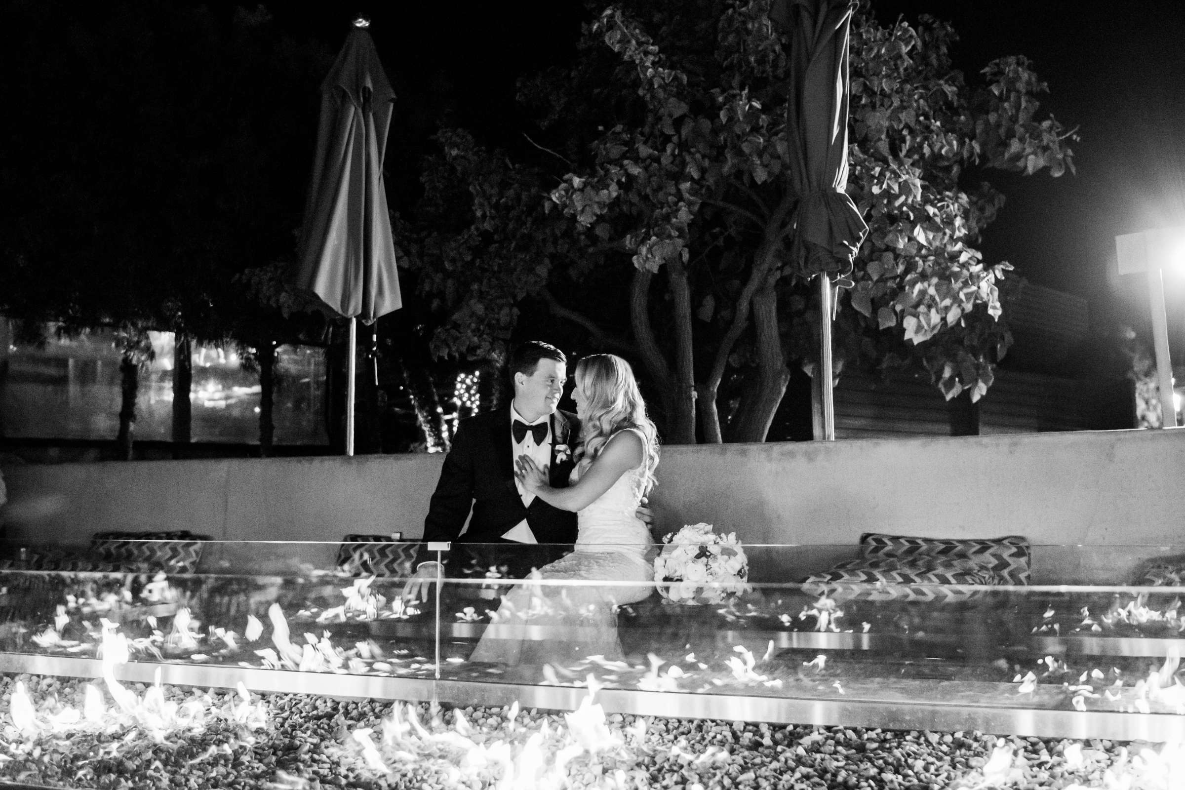 Night Shot at Coasterra Wedding coordinated by CZ Events, Emily and Michael Wedding Photo #434577 by True Photography