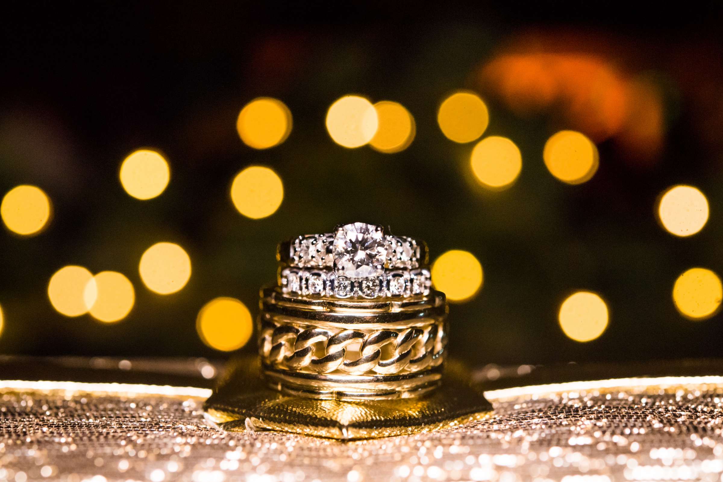 Rings at The Ultimate Skybox Wedding, Valerie and Andrew Wedding Photo #435520 by True Photography