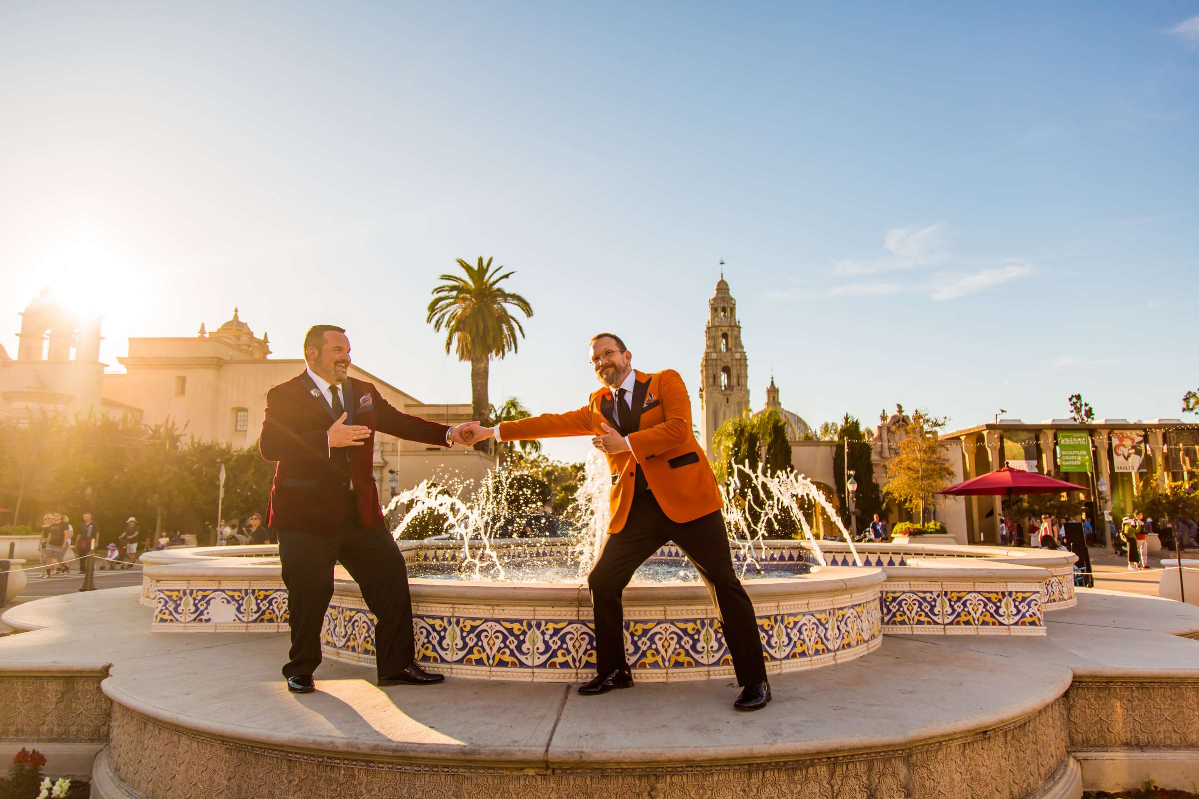 The Prado Wedding coordinated by First Comes Love Weddings & Events, Chris and Christopher Wedding Photo #18 by True Photography
