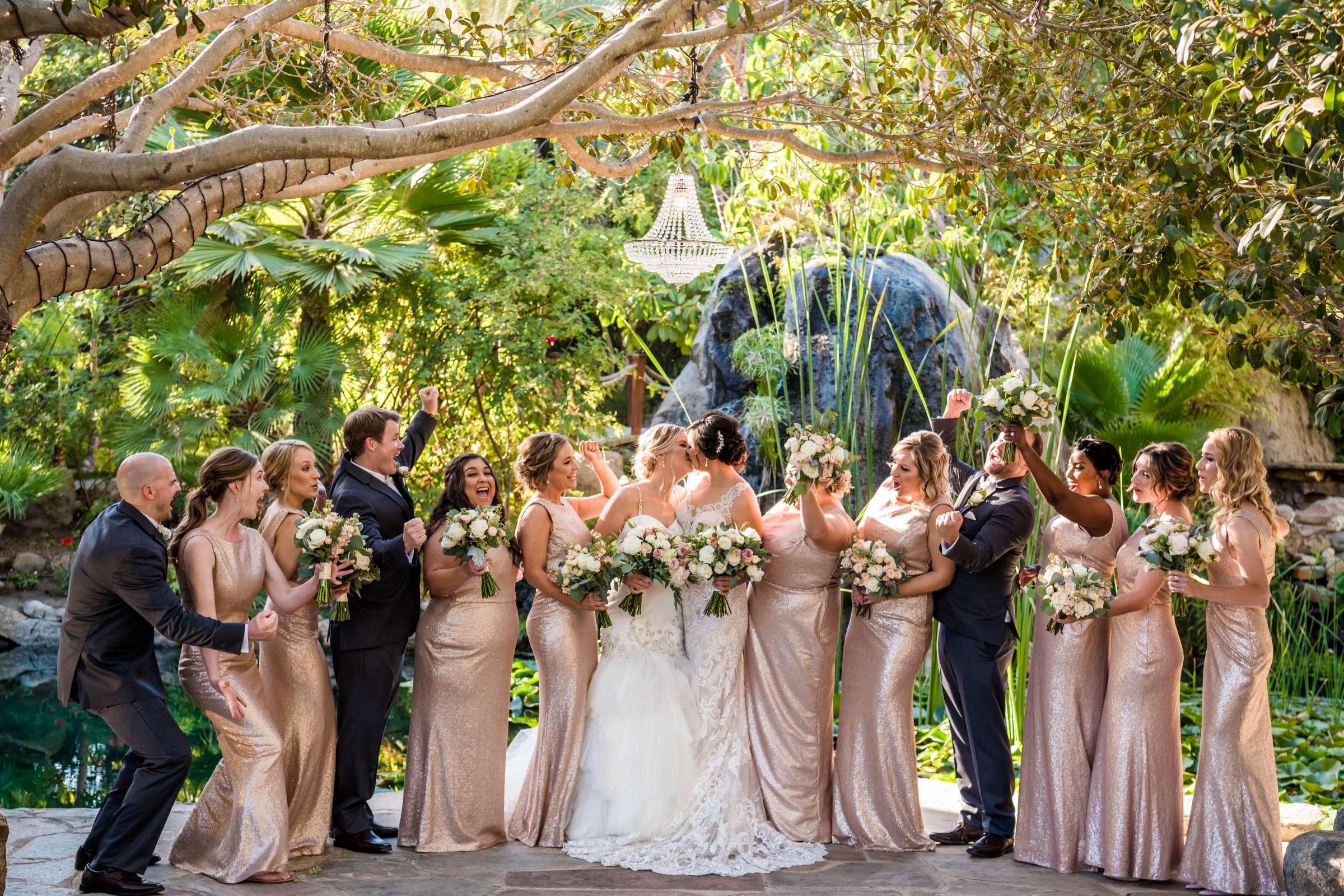 Botanica the Venue Wedding coordinated by Sweet Blossom Weddings, Carlie and Lauren Wedding Photo #436877 by True Photography