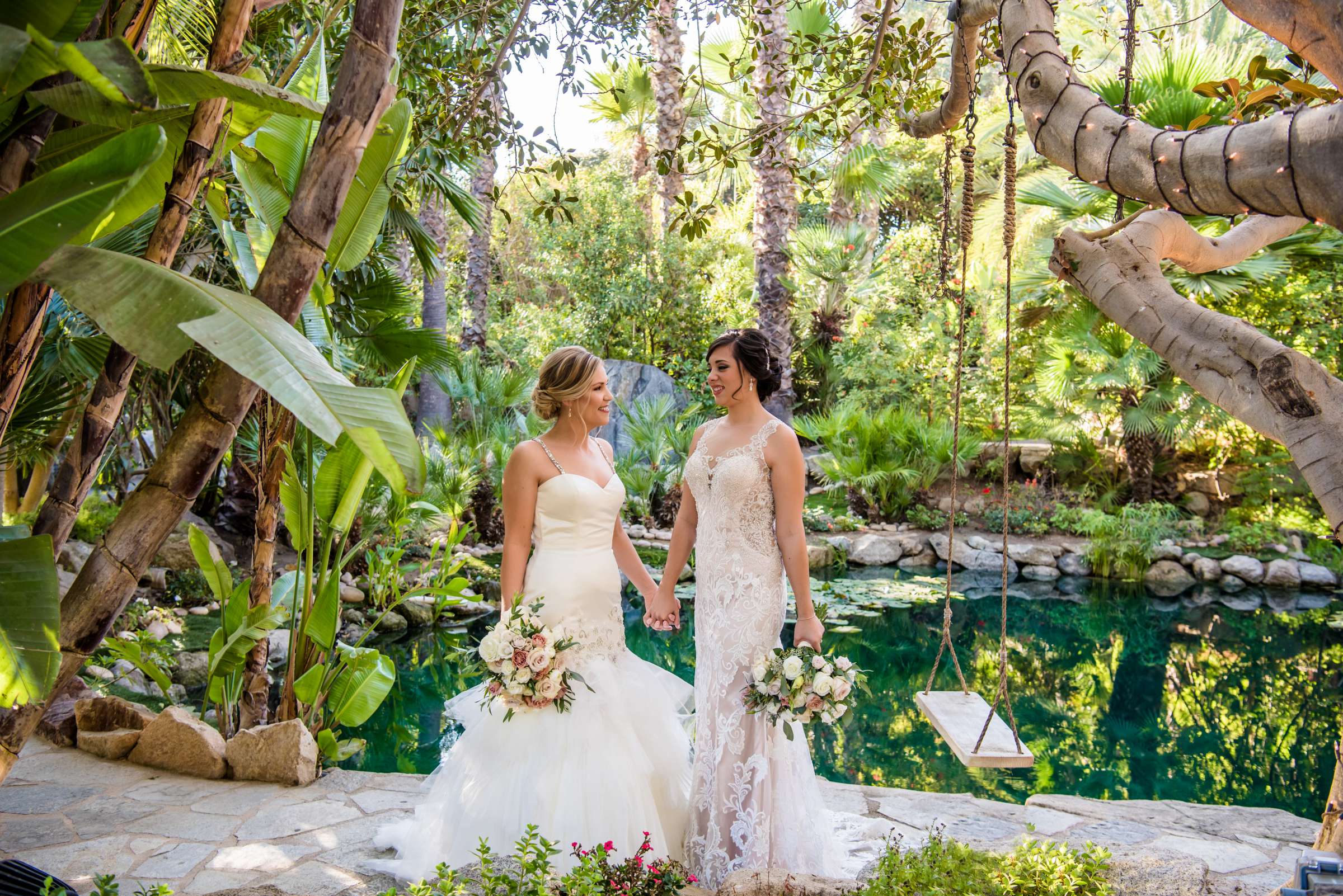 Botanica the Venue Wedding coordinated by Sweet Blossom Weddings, Carlie and Lauren Wedding Photo #436887 by True Photography