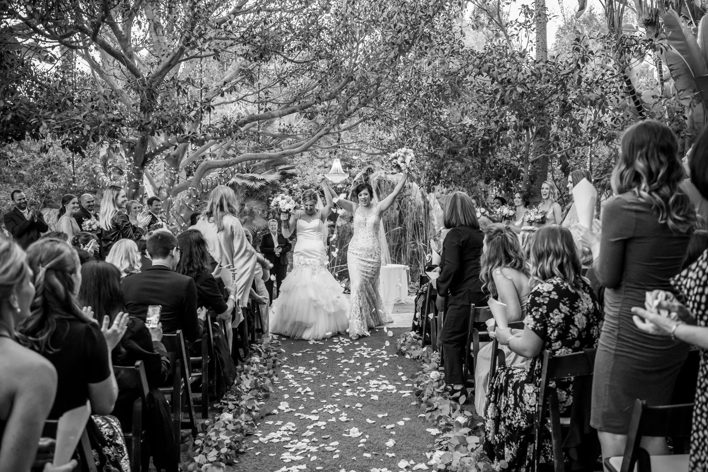 Botanica the Venue Wedding coordinated by Sweet Blossom Weddings, Carlie and Lauren Wedding Photo #436940 by True Photography