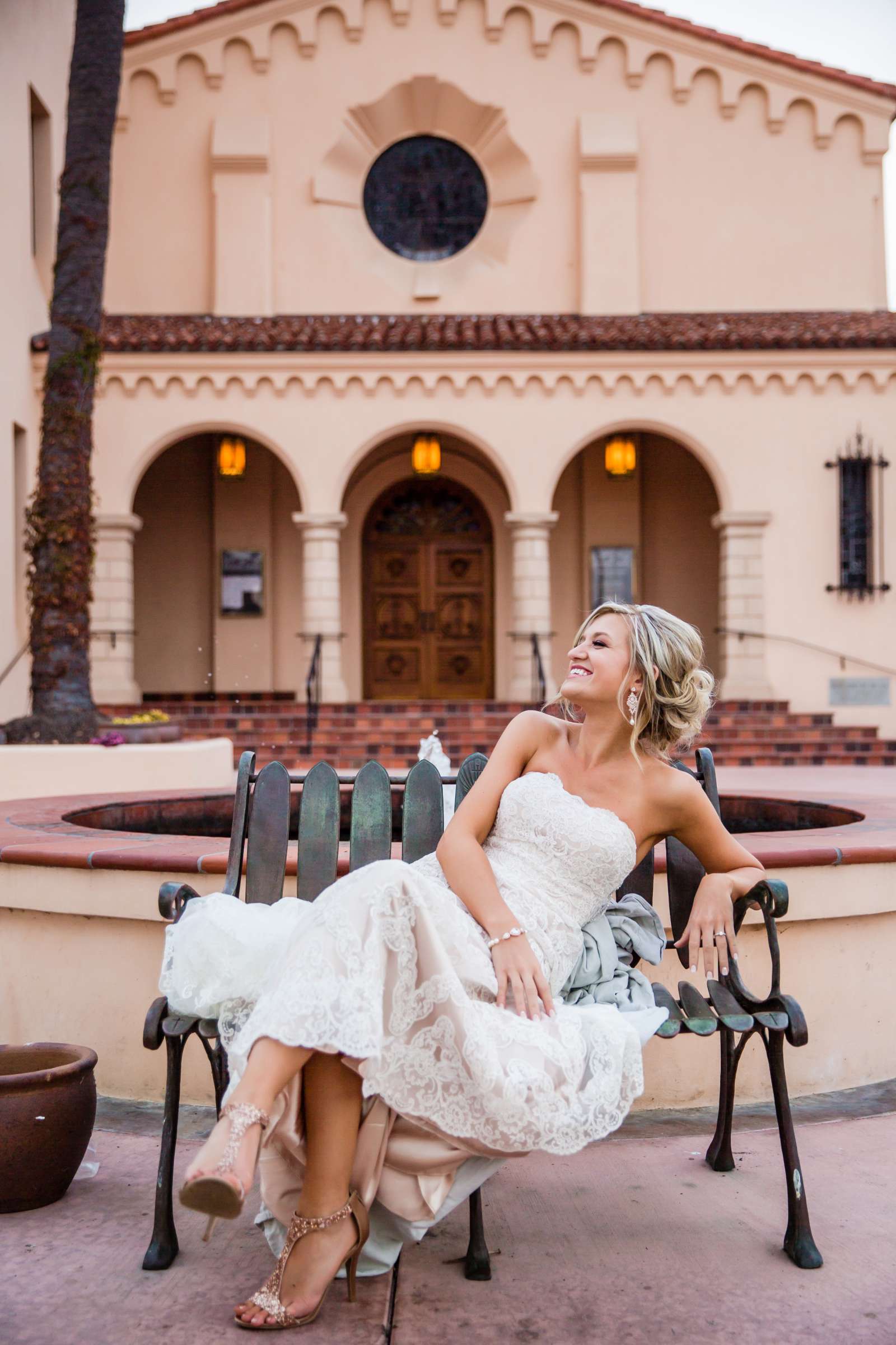 Bride at Bahia Hotel Wedding, Chelsea and William Wedding Photo #93 by True Photography