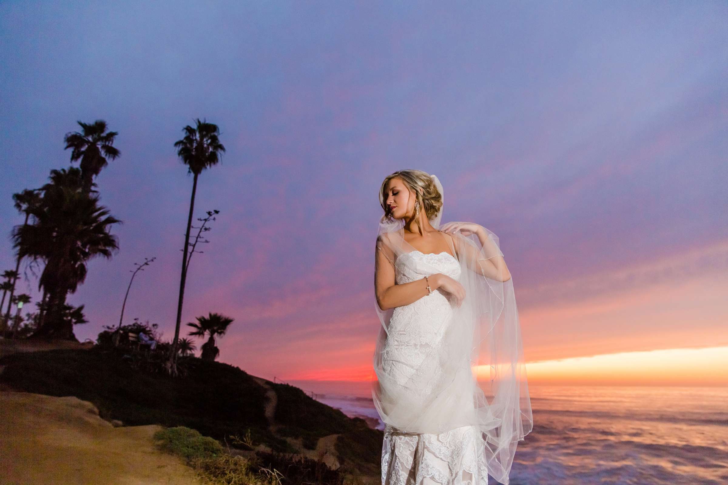 Sunset at Bahia Hotel Wedding, Chelsea and William Wedding Photo #96 by True Photography