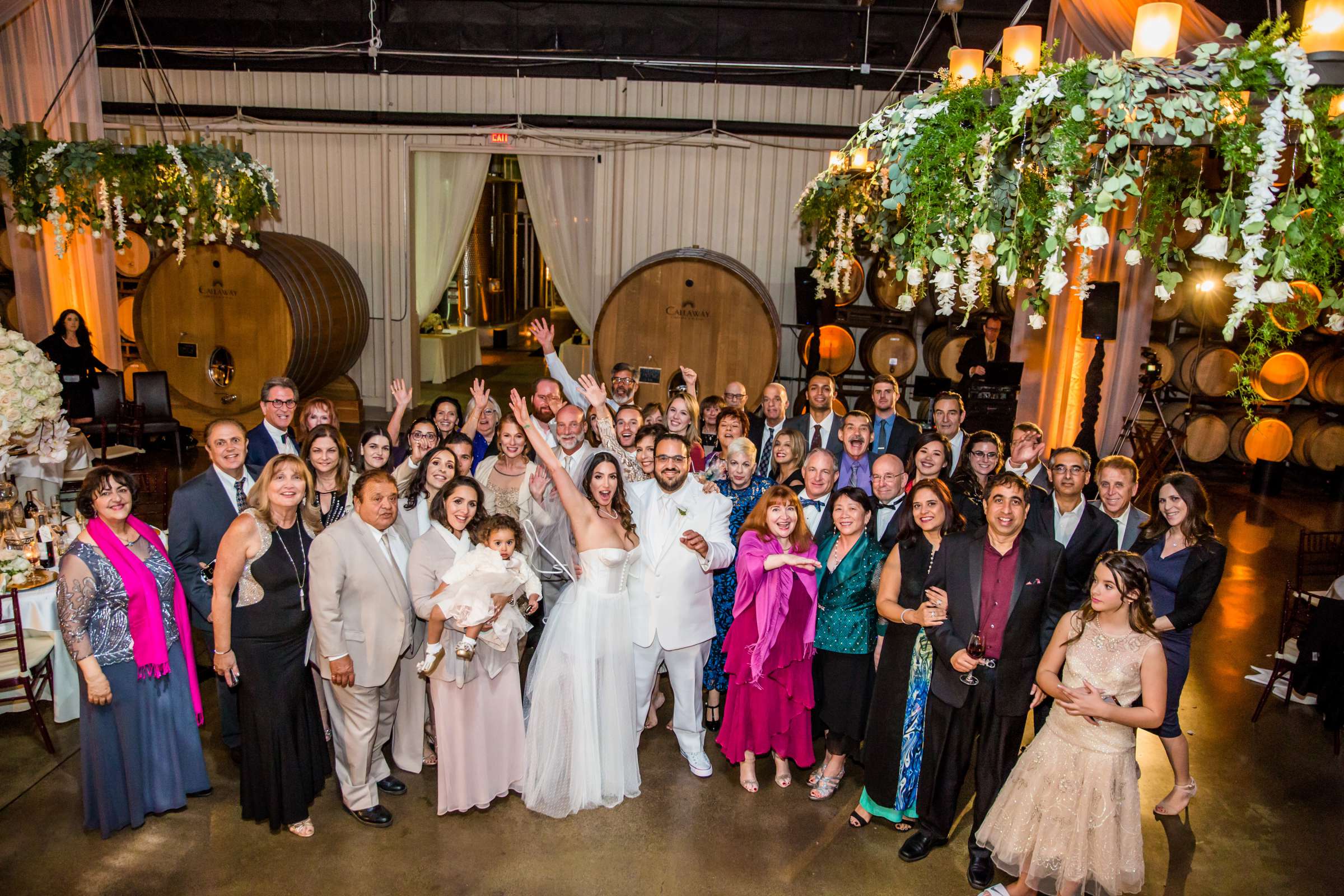Callaway Vineyards & Winery Wedding coordinated by Lavish Weddings, Amanda and David Wedding Photo #108 by True Photography