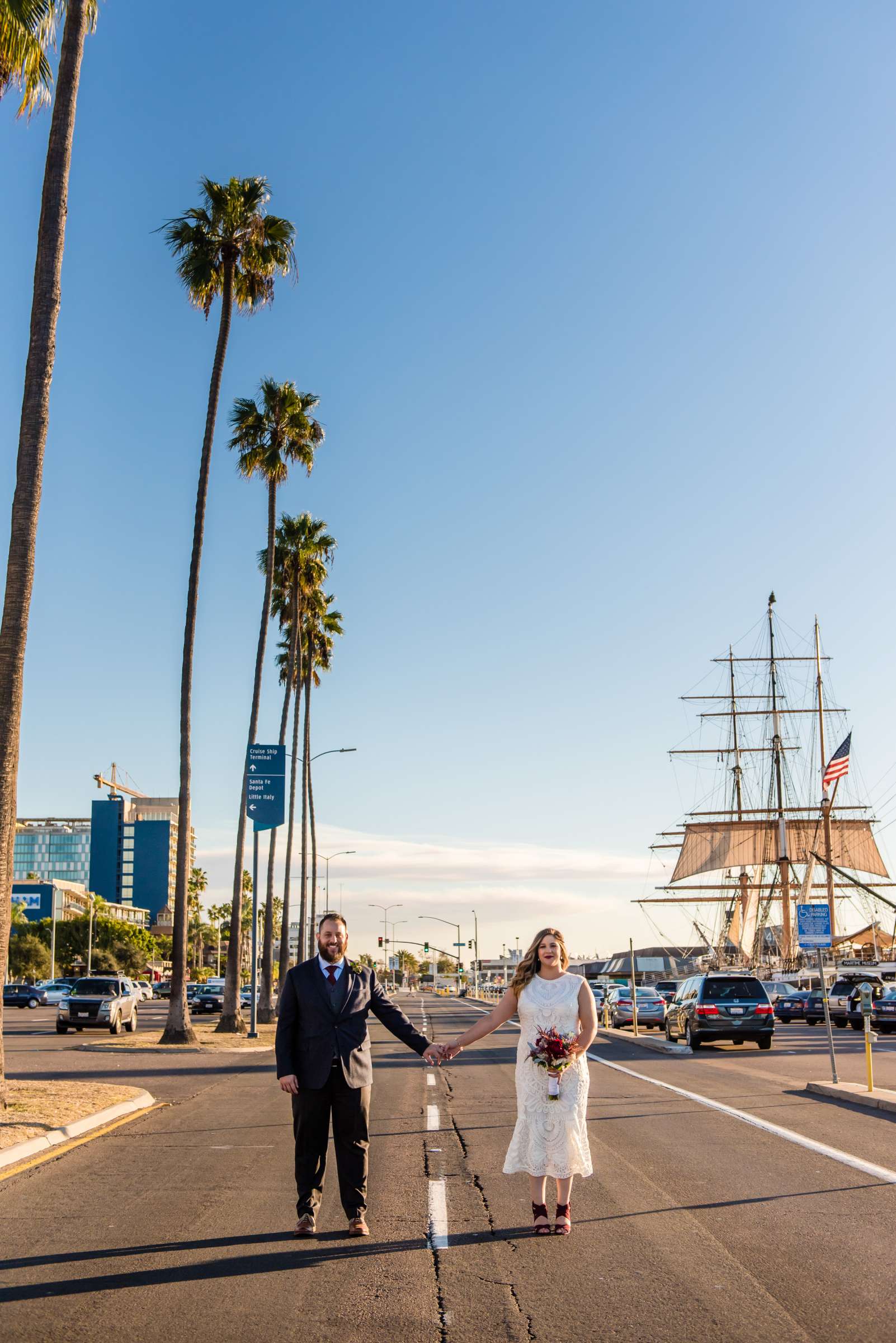 San Diego Courthouse Wedding, Martine and Urson Wedding Photo #1 by True Photography