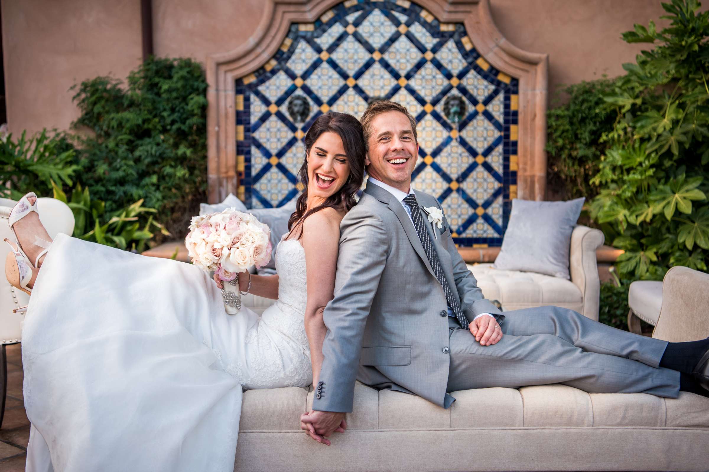 Rancho Valencia Wedding coordinated by Bliss Events, Tris and Matt Wedding Photo #439195 by True Photography
