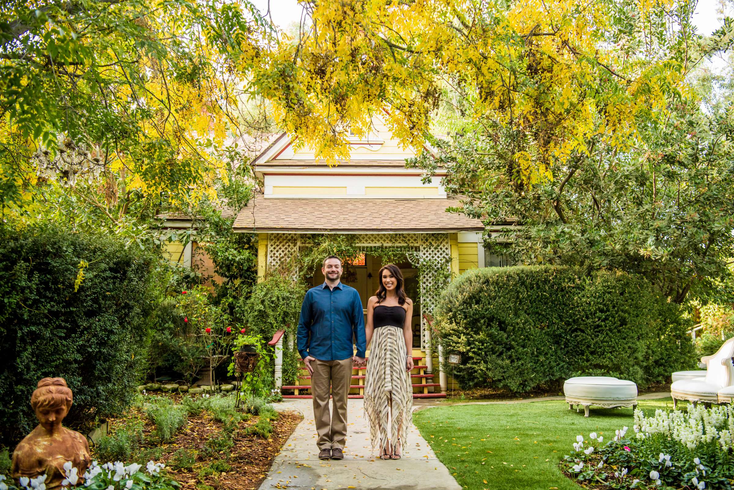 Twin Oaks House & Gardens Wedding Estate Engagement, Kristine and Ryan Engagement Photo #26 by True Photography