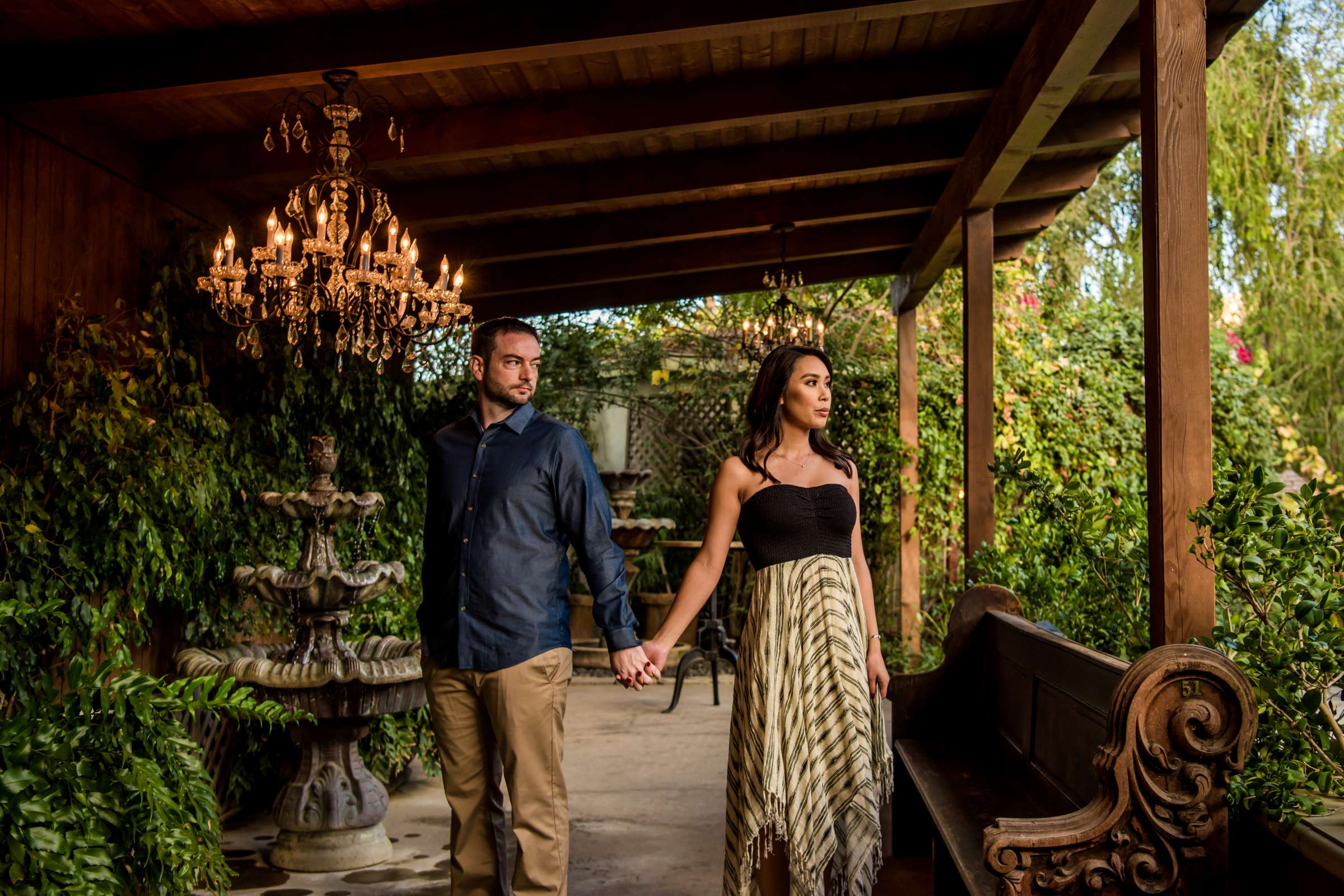 Twin Oaks House & Gardens Wedding Estate Engagement, Kristine and Ryan Engagement Photo #30 by True Photography