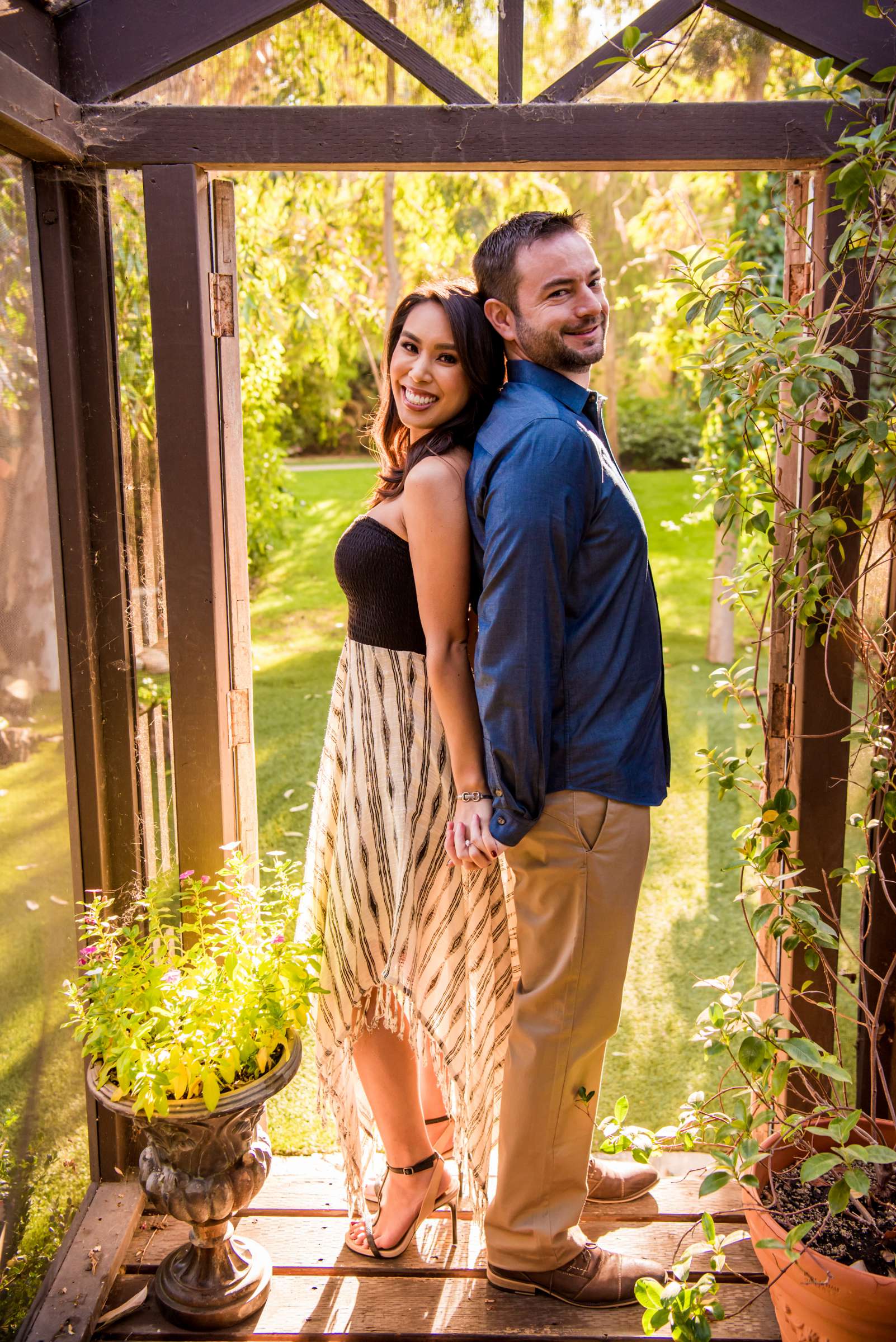 Twin Oaks House & Gardens Wedding Estate Engagement, Kristine and Ryan Engagement Photo #10 by True Photography