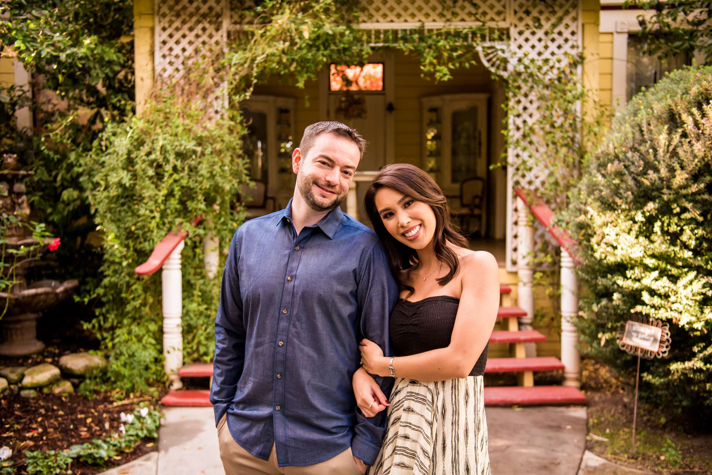 Twin Oaks House & Gardens Wedding Estate Engagement, Kristine and Ryan Engagement Photo #6 by True Photography