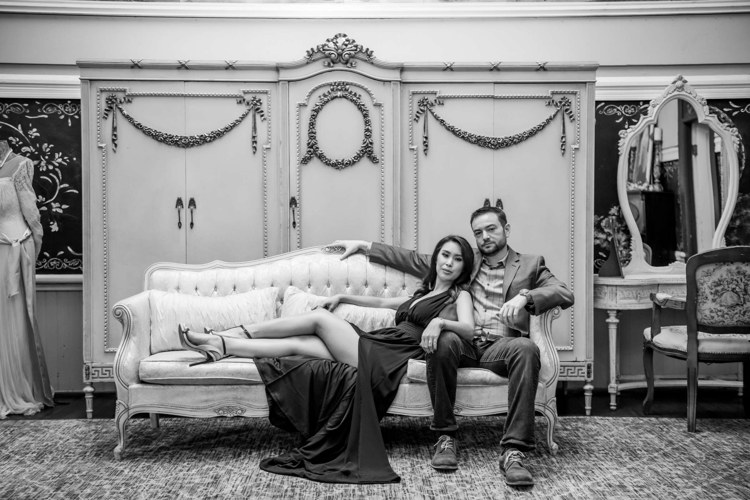 Twin Oaks House & Gardens Wedding Estate Engagement, Kristine and Ryan Engagement Photo #5 by True Photography