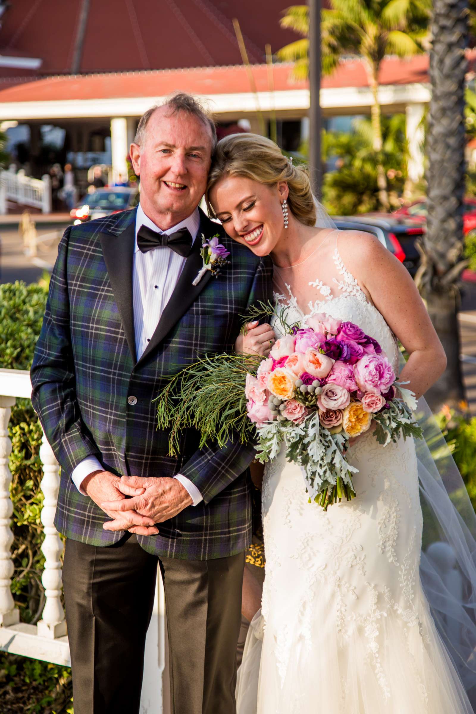 Emotional moment at Hotel Del Coronado Wedding coordinated by Creative Occasions, Stephanie and Tyler Wedding Photo #68 by True Photography