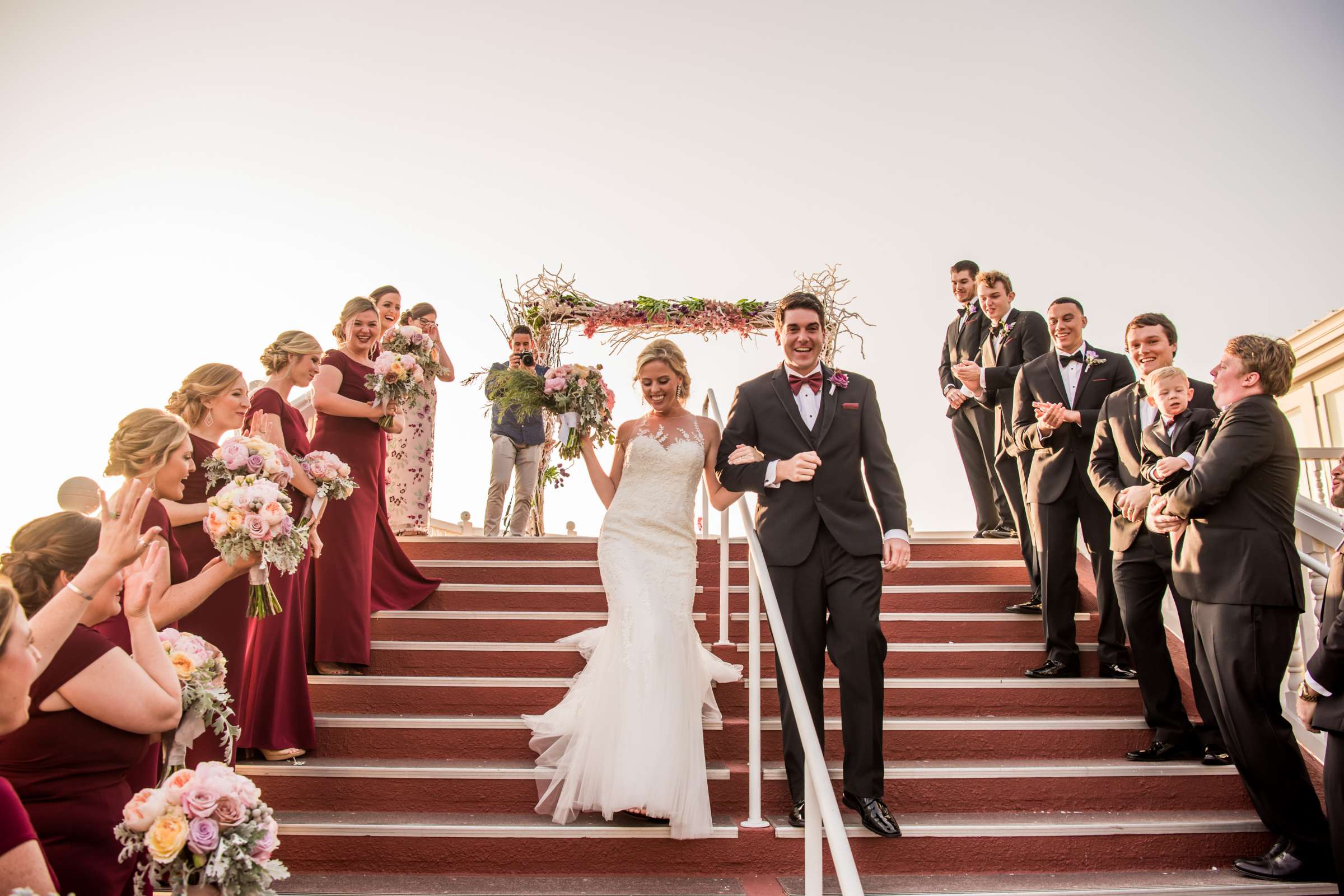 Hotel Del Coronado Wedding coordinated by Creative Occasions, Stephanie and Tyler Wedding Photo #92 by True Photography