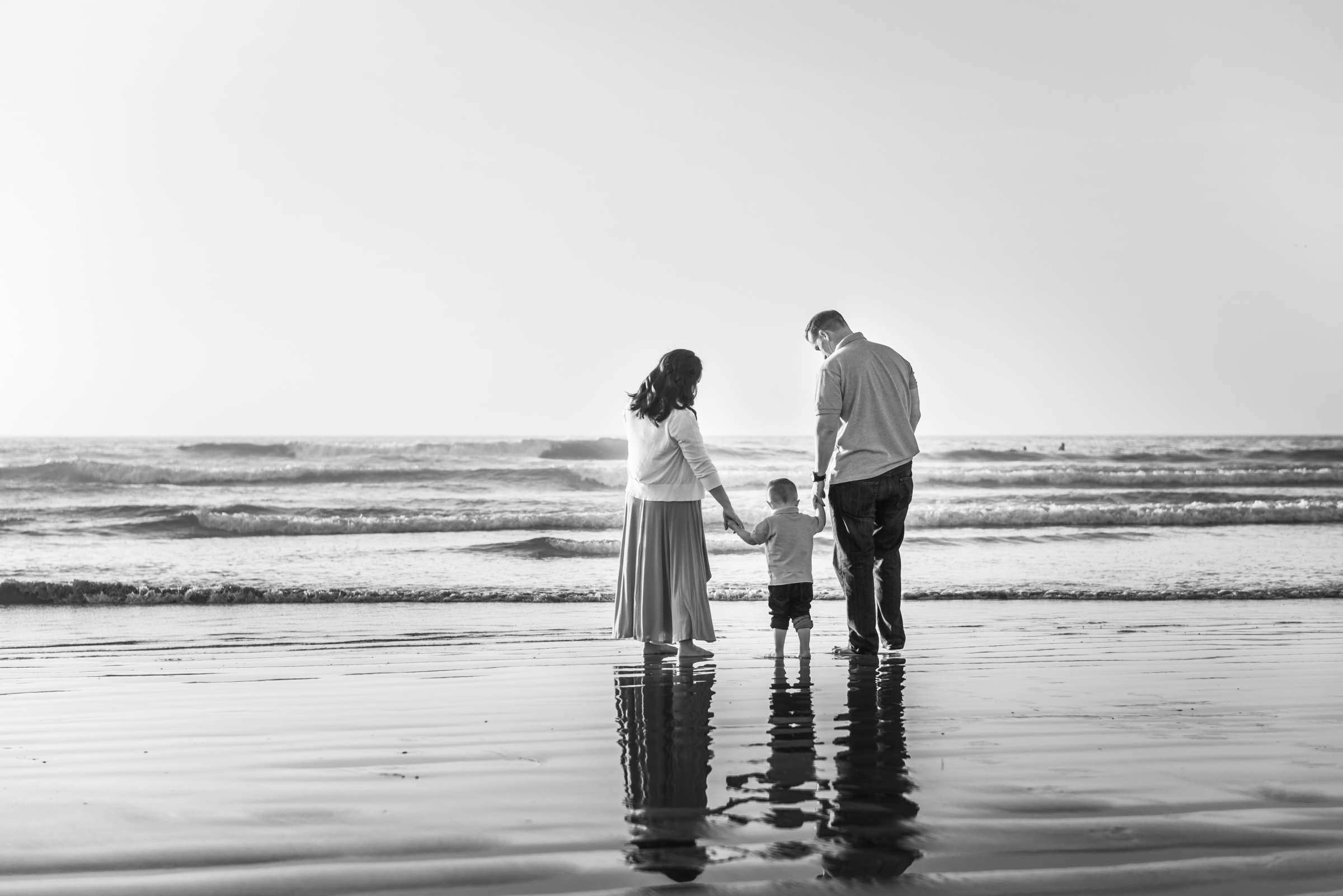 Scripps Seaside Forum Family Portraits, Kana and Laurence Family Photo #9 by True Photography