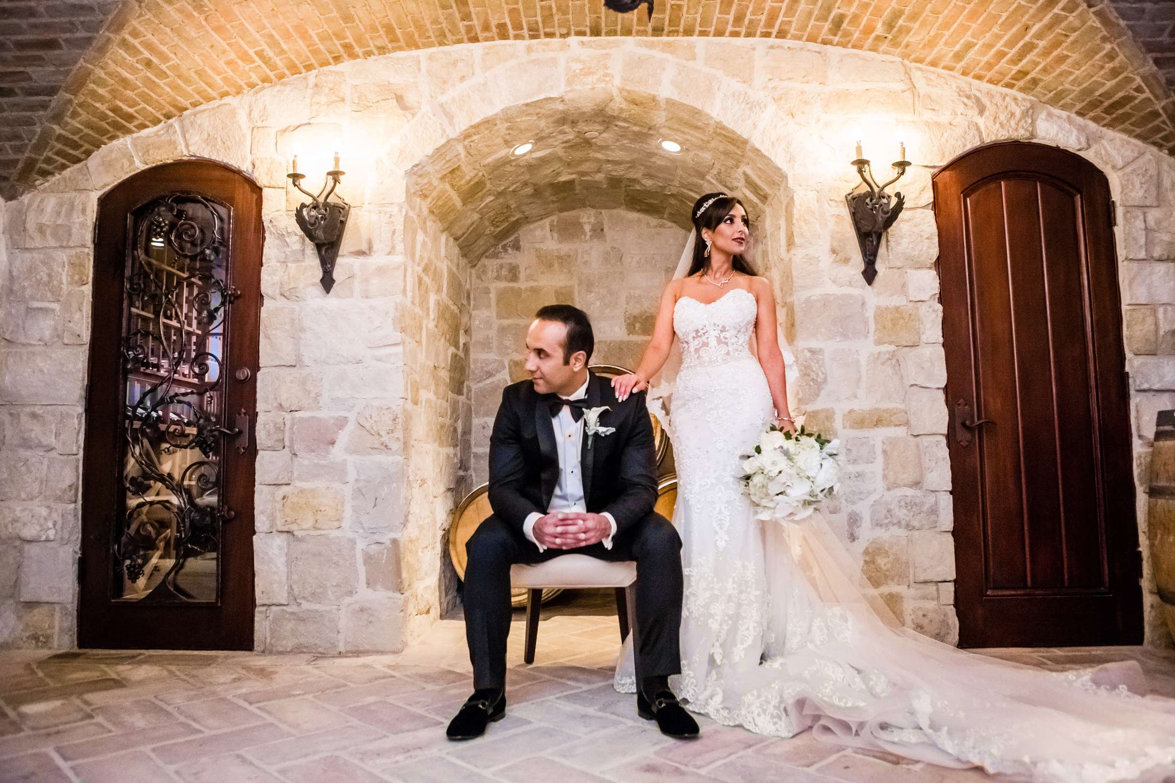 Hidden Castle Wedding, Paris and Farshid Wedding Photo #17 by True Photography