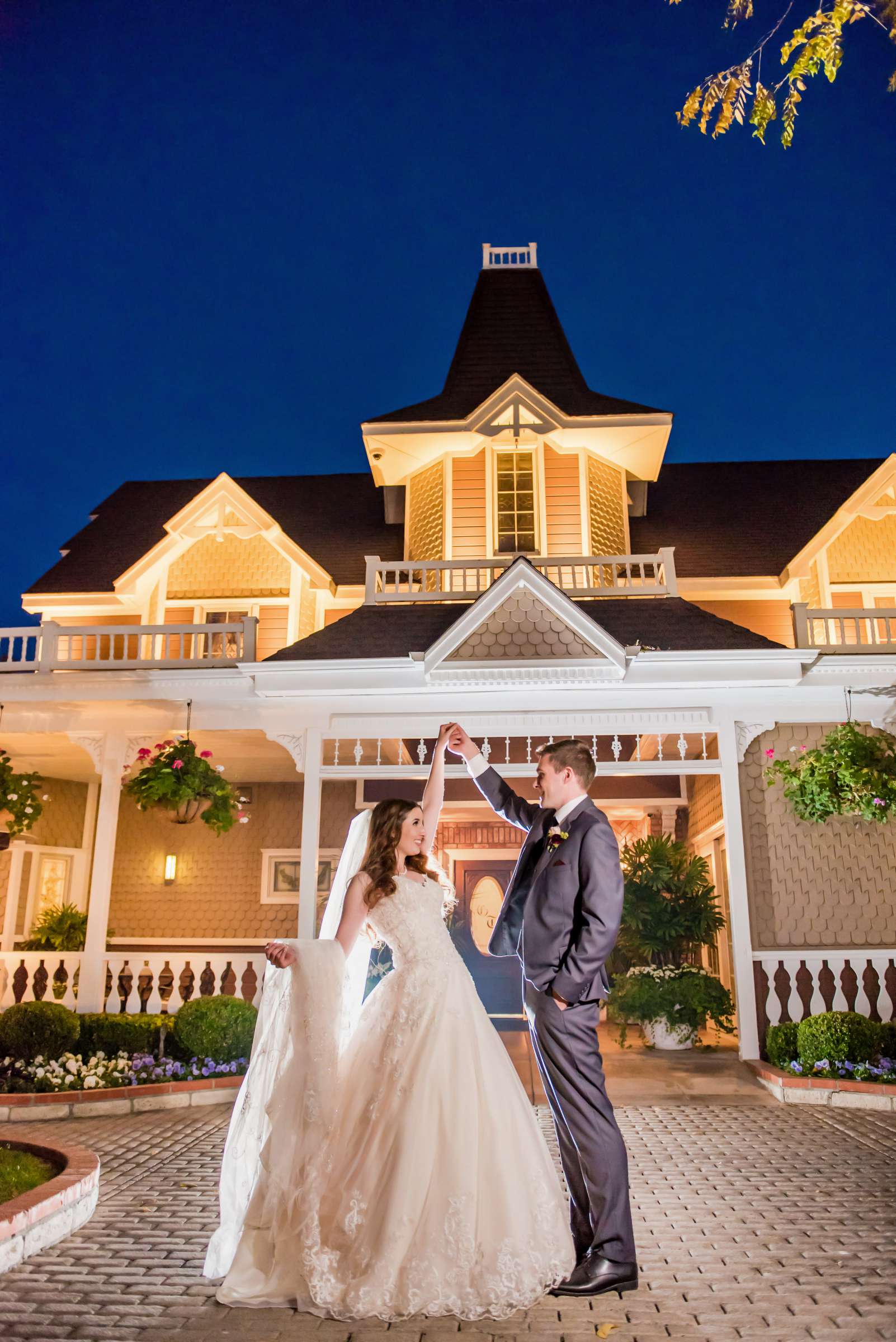 Night Shot at Wedding coordinated by Grand Tradition Estate, Alyssa and Ben Wedding Photo #4 by True Photography