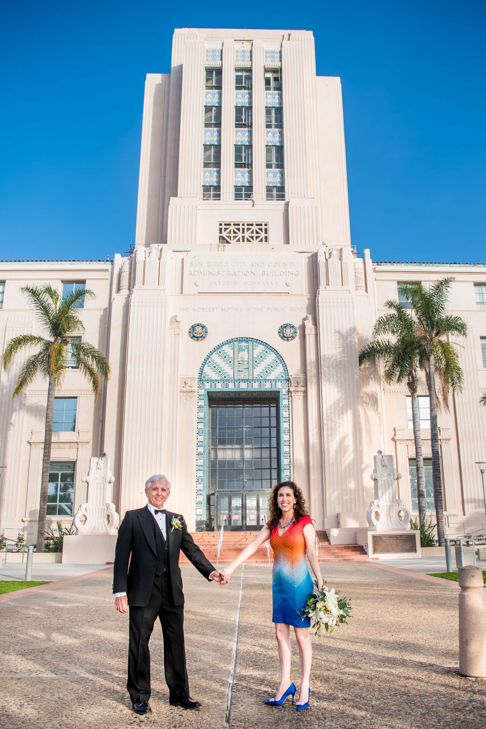 San Diego Courthouse Wedding, Kelley and Dennis Wedding Photo #27 by True Photography