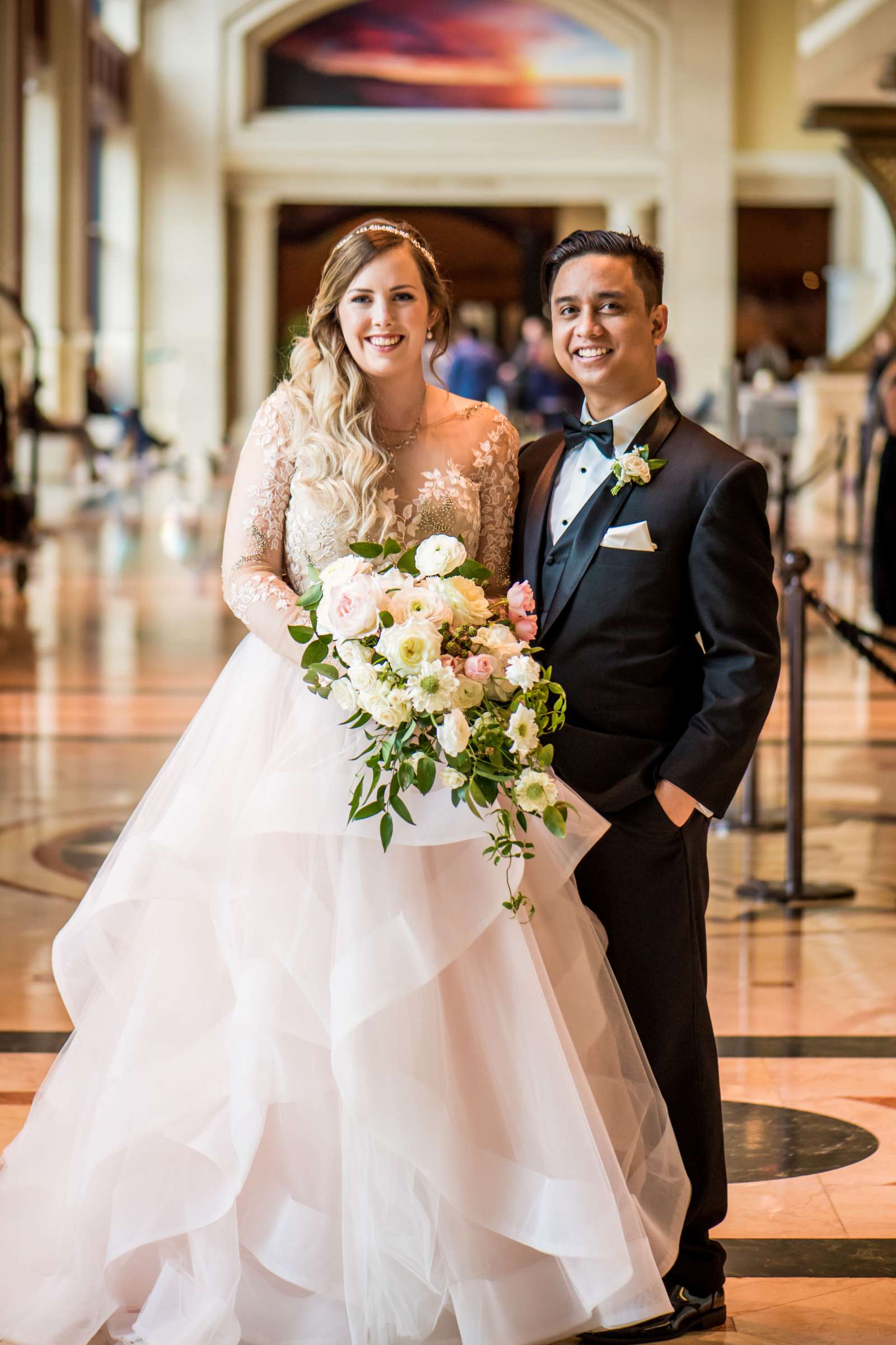 Manchester Grand Hyatt San Diego Wedding coordinated by Adore Wedding Design, Sarah and Jeremiah Wedding Photo #443761 by True Photography