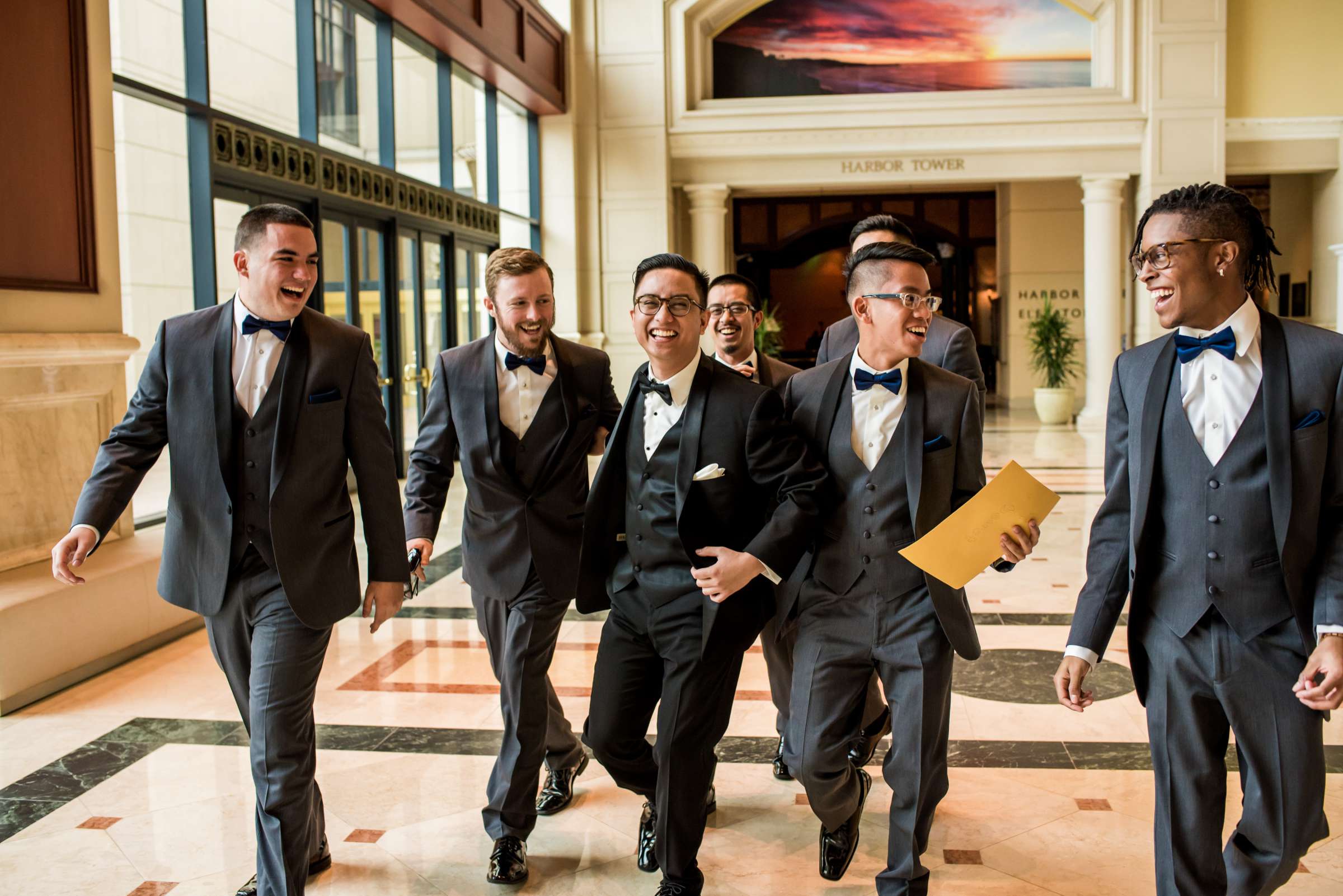 Manchester Grand Hyatt San Diego Wedding coordinated by Adore Wedding Design, Sarah and Jeremiah Wedding Photo #443786 by True Photography