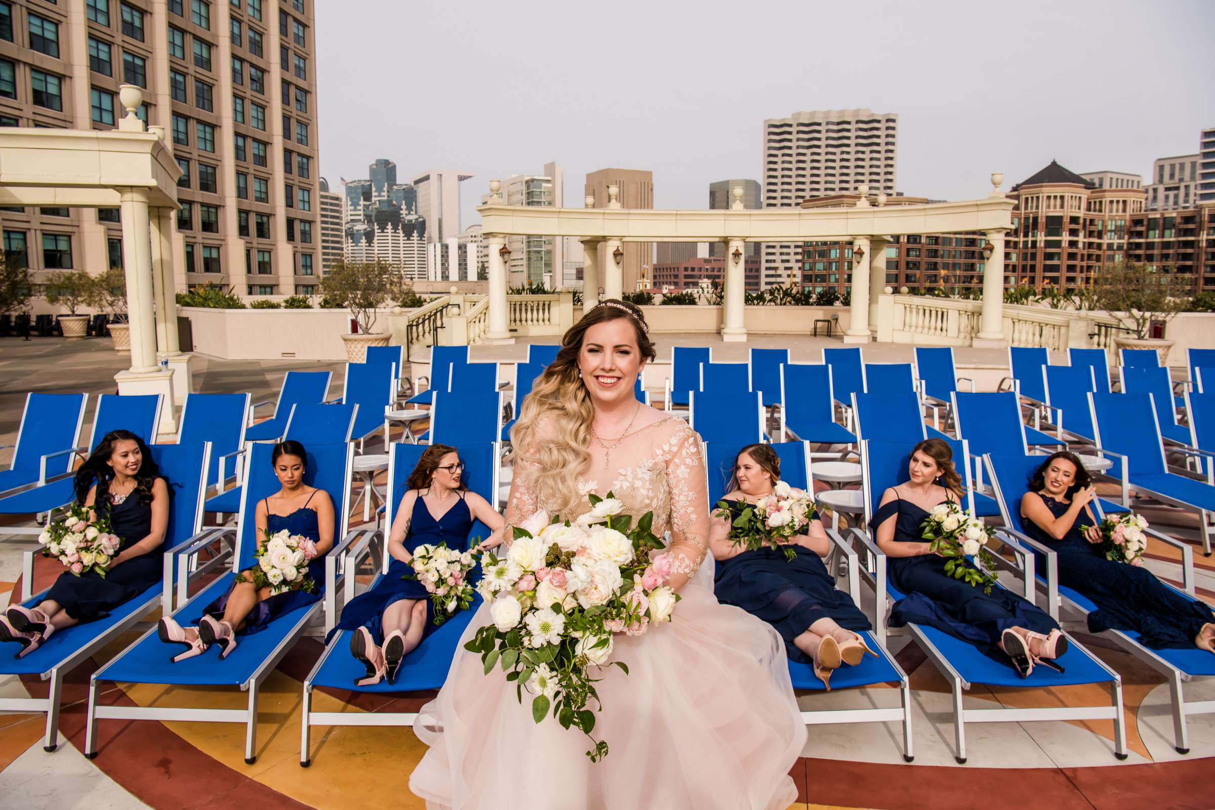 Manchester Grand Hyatt San Diego Wedding coordinated by Adore Wedding Design, Sarah and Jeremiah Wedding Photo #443814 by True Photography