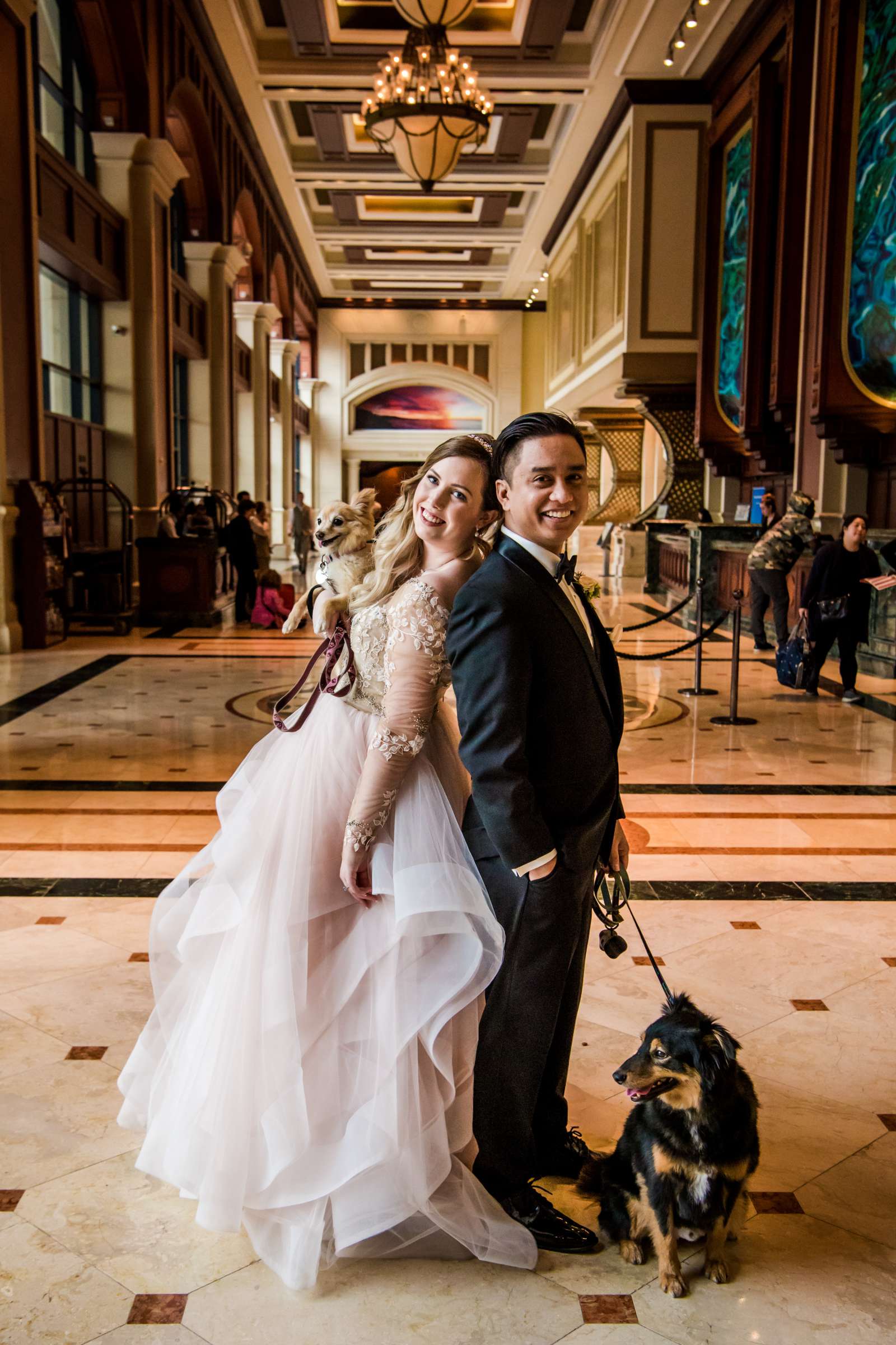 Manchester Grand Hyatt San Diego Wedding coordinated by Adore Wedding Design, Sarah and Jeremiah Wedding Photo #443834 by True Photography