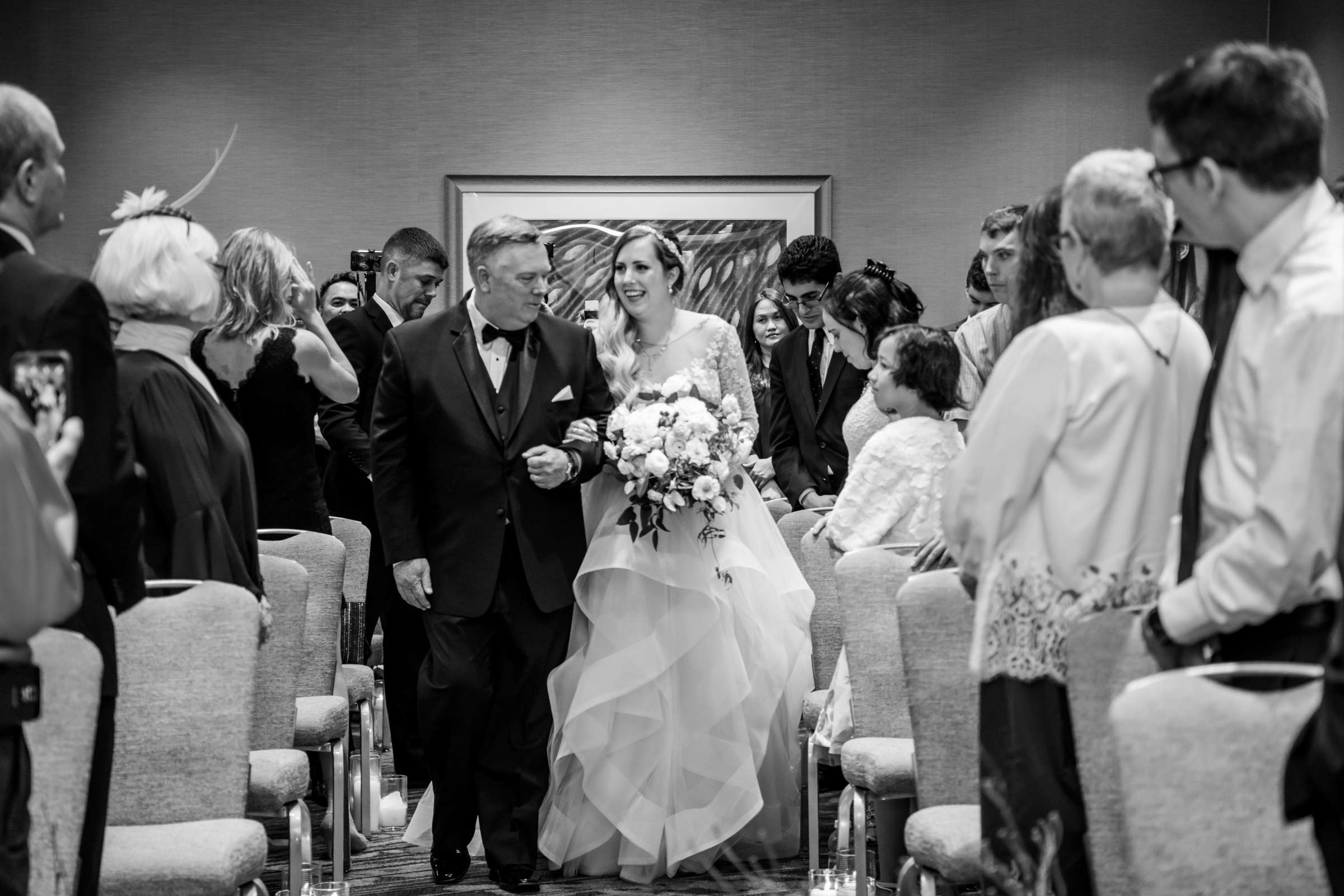 Manchester Grand Hyatt San Diego Wedding coordinated by Adore Wedding Design, Sarah and Jeremiah Wedding Photo #443848 by True Photography