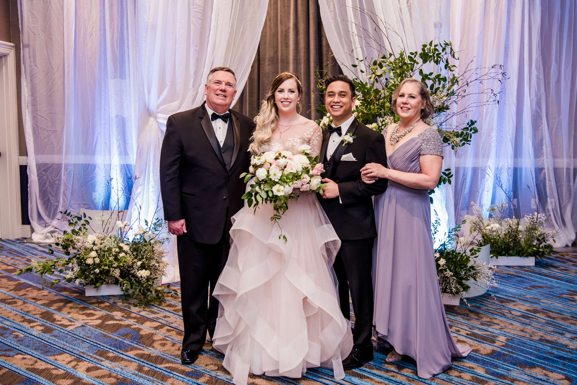 Manchester Grand Hyatt San Diego Wedding coordinated by Adore Wedding Design, Sarah and Jeremiah Wedding Photo #443864 by True Photography