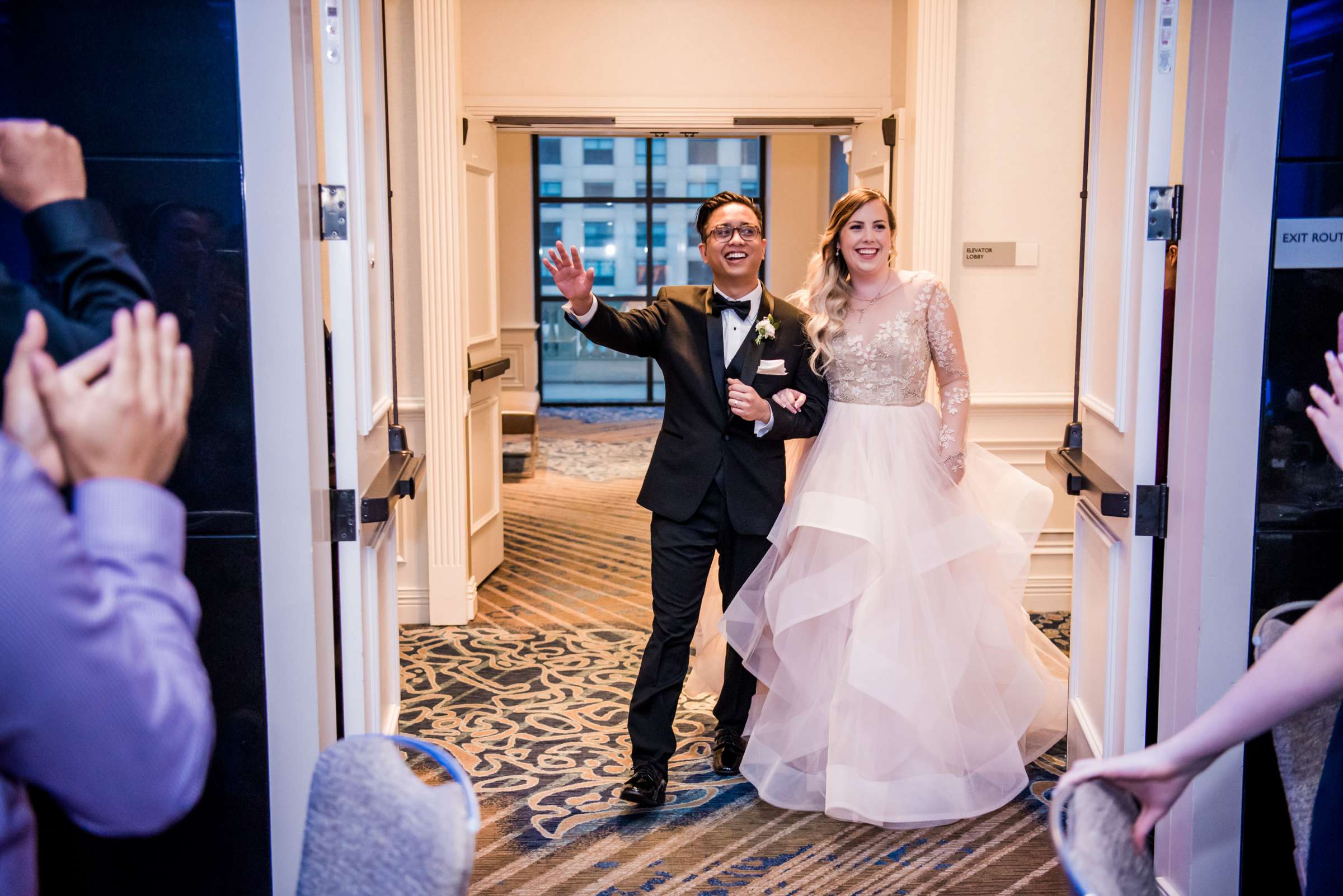 Manchester Grand Hyatt San Diego Wedding coordinated by Adore Wedding Design, Sarah and Jeremiah Wedding Photo #443866 by True Photography