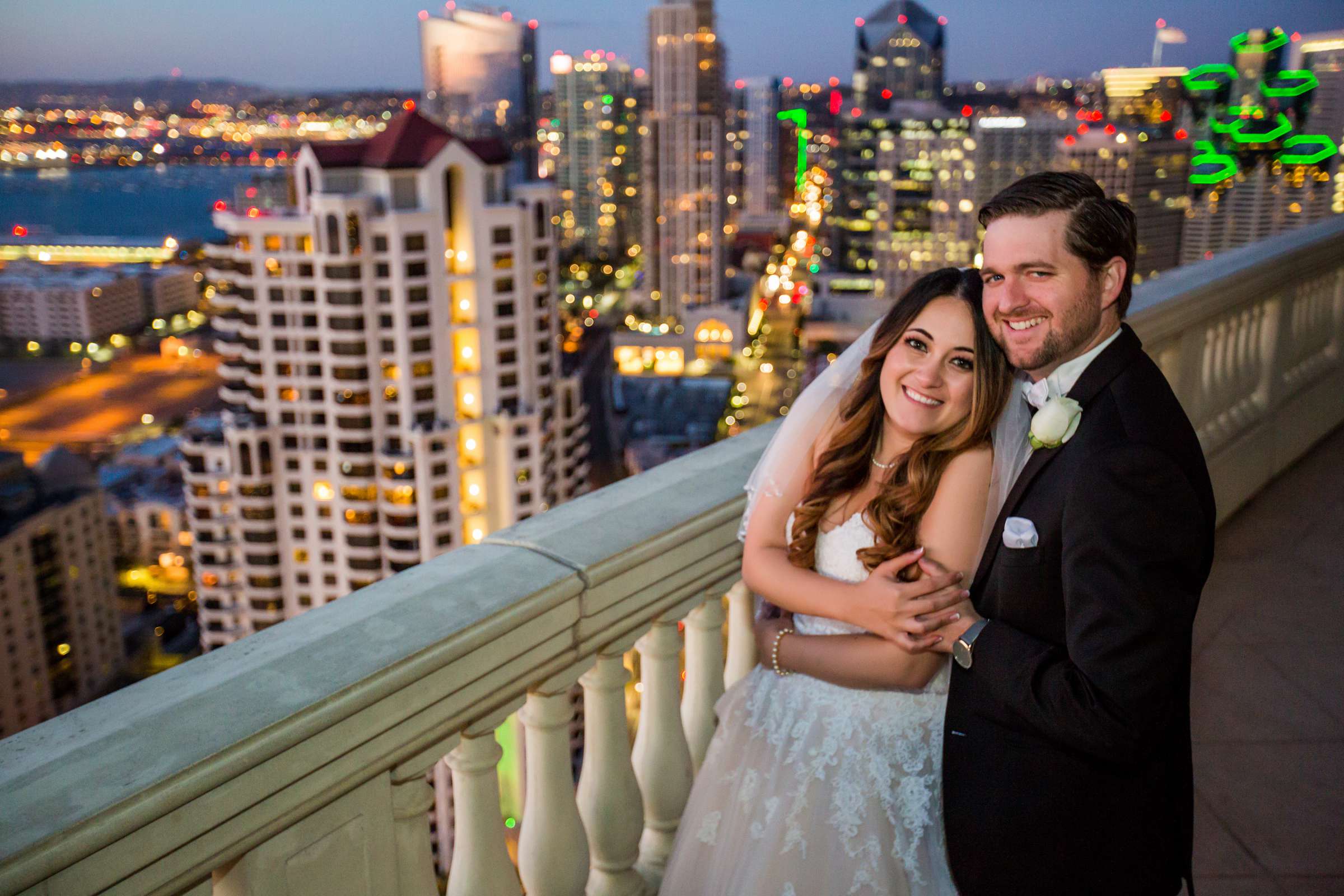 Manchester Grand Hyatt San Diego Wedding coordinated by The Love Brewery, Alexis and Joel Wedding Photo #23 by True Photography