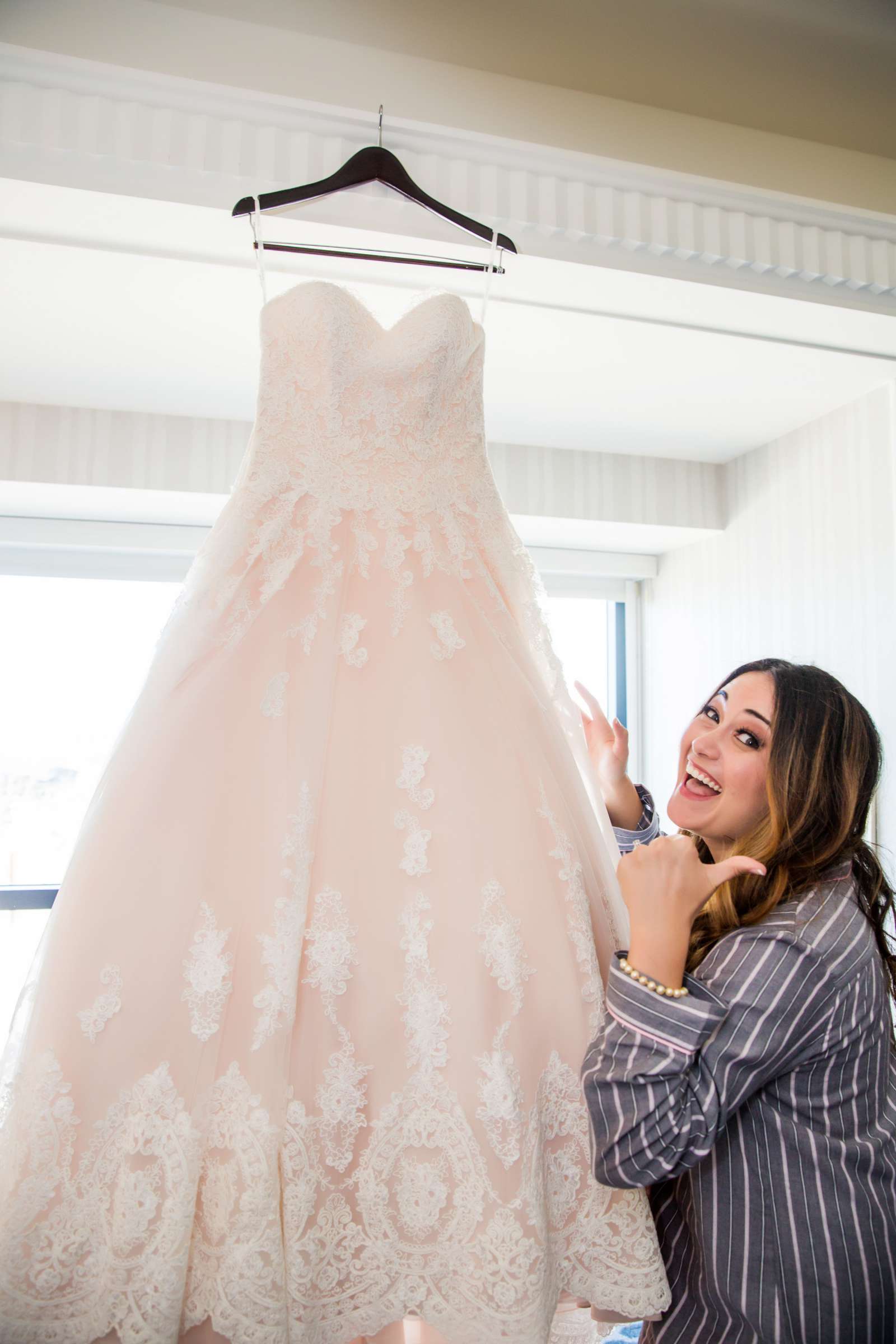 Manchester Grand Hyatt San Diego Wedding coordinated by The Love Brewery, Alexis and Joel Wedding Photo #28 by True Photography