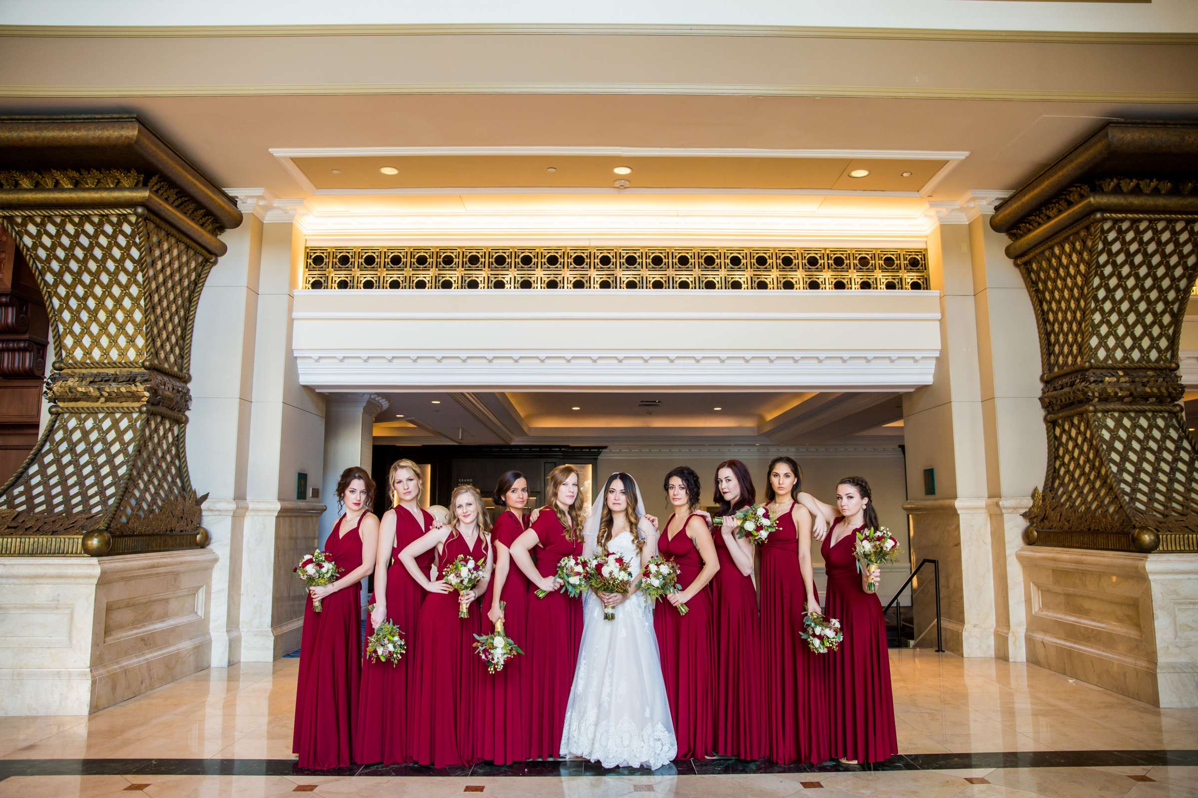 Manchester Grand Hyatt San Diego Wedding coordinated by The Love Brewery, Alexis and Joel Wedding Photo #48 by True Photography