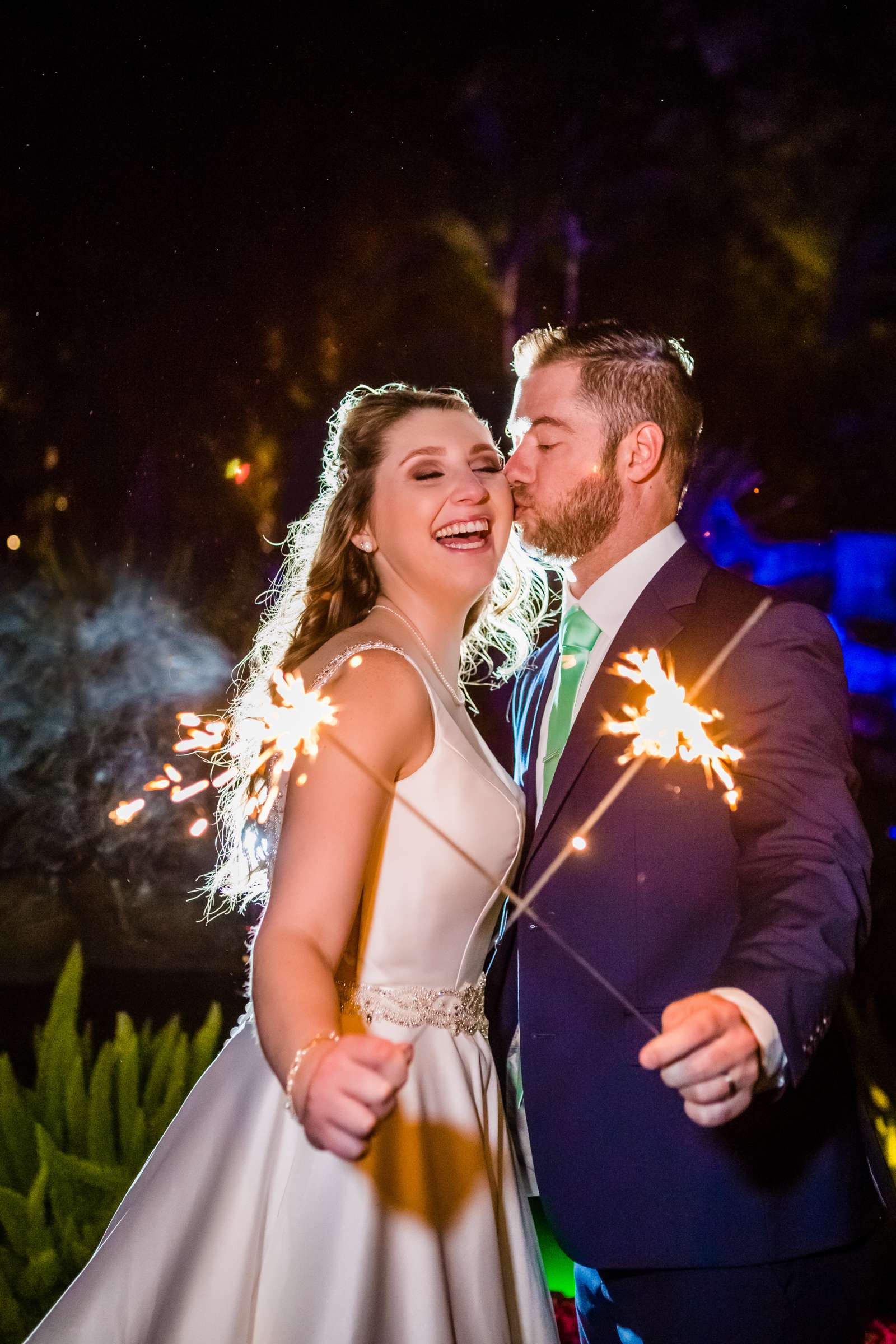 Sparklers at Grand Tradition Estate Wedding coordinated by Grand Tradition Estate, Amy and Kenny Wedding Photo #2 by True Photography