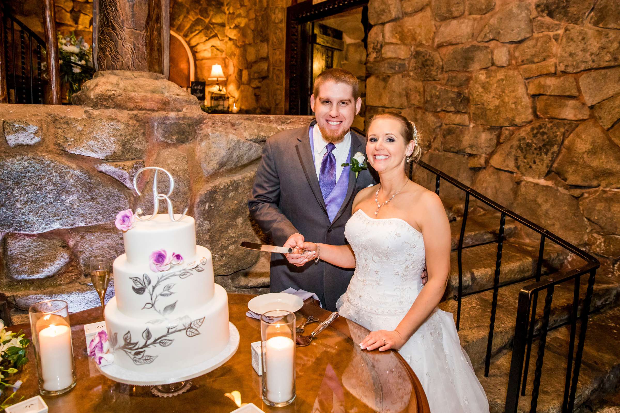 Mt Woodson Castle Wedding coordinated by Personal Touch Dining, Megan and Jesse Wedding Photo #445798 by True Photography