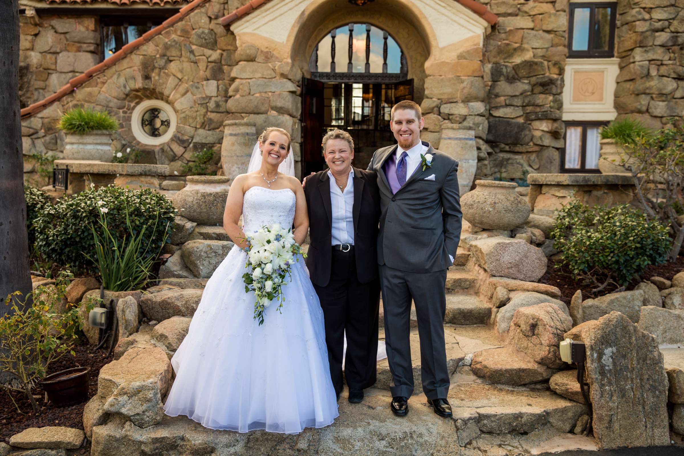 Mt Woodson Castle Wedding coordinated by Personal Touch Dining, Megan and Jesse Wedding Photo #445861 by True Photography