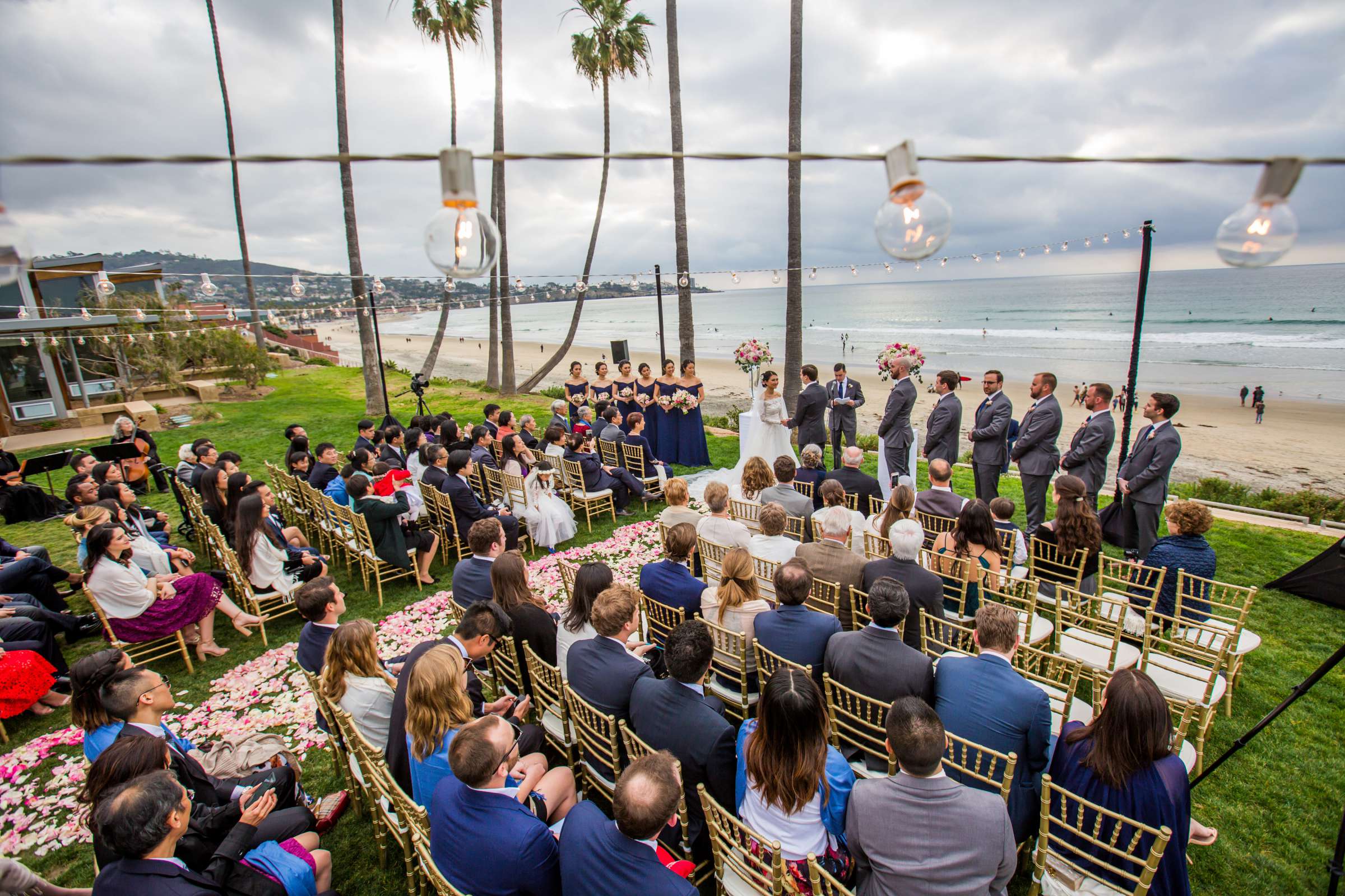 Ceremony at Scripps Seaside Forum Wedding coordinated by I Do Weddings, Linda and Spencer Wedding Photo #446171 by True Photography