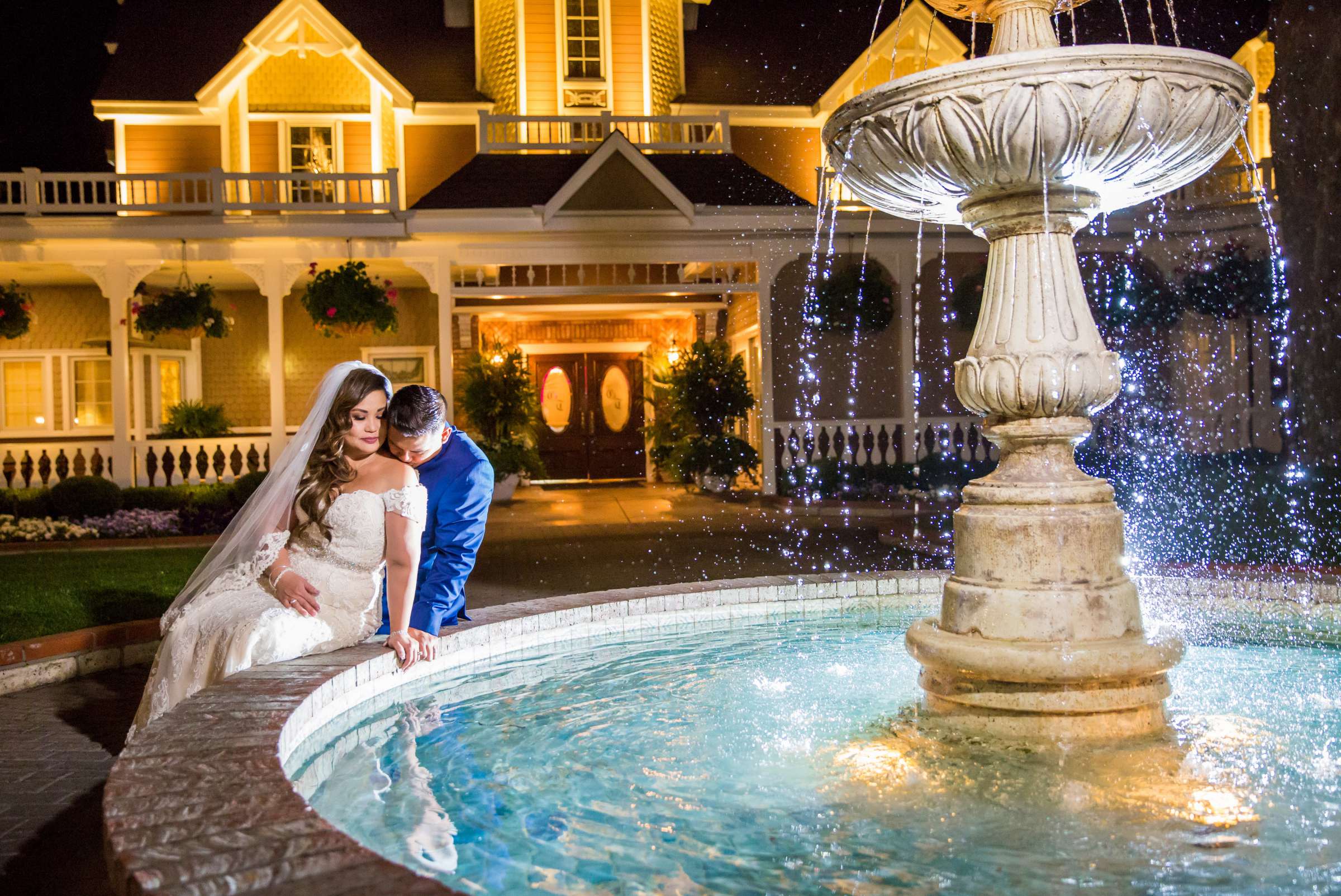 Night Shot at Grand Tradition Estate Wedding, Bennet and Jorvi Wedding Photo #447513 by True Photography