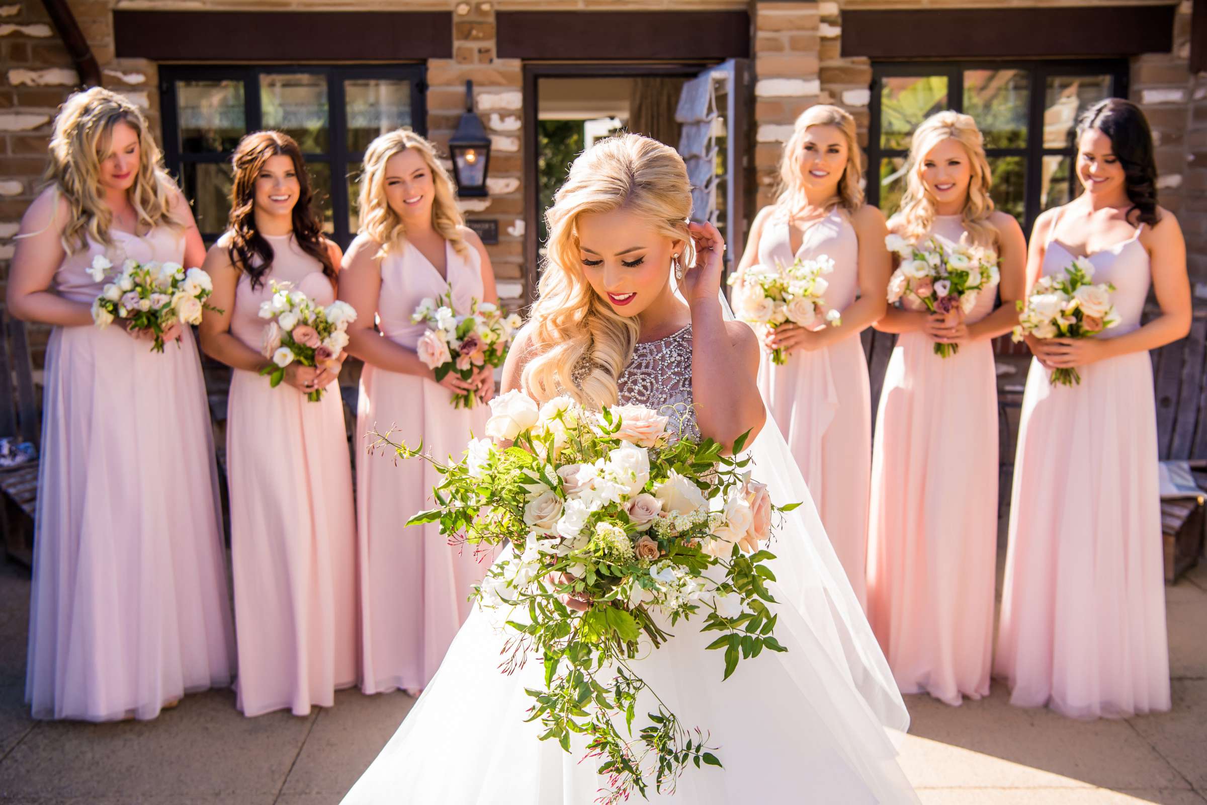 Bridesmaids at Estancia Wedding coordinated by Details Darling, Kaileigh and Richard Wedding Photo #56 by True Photography