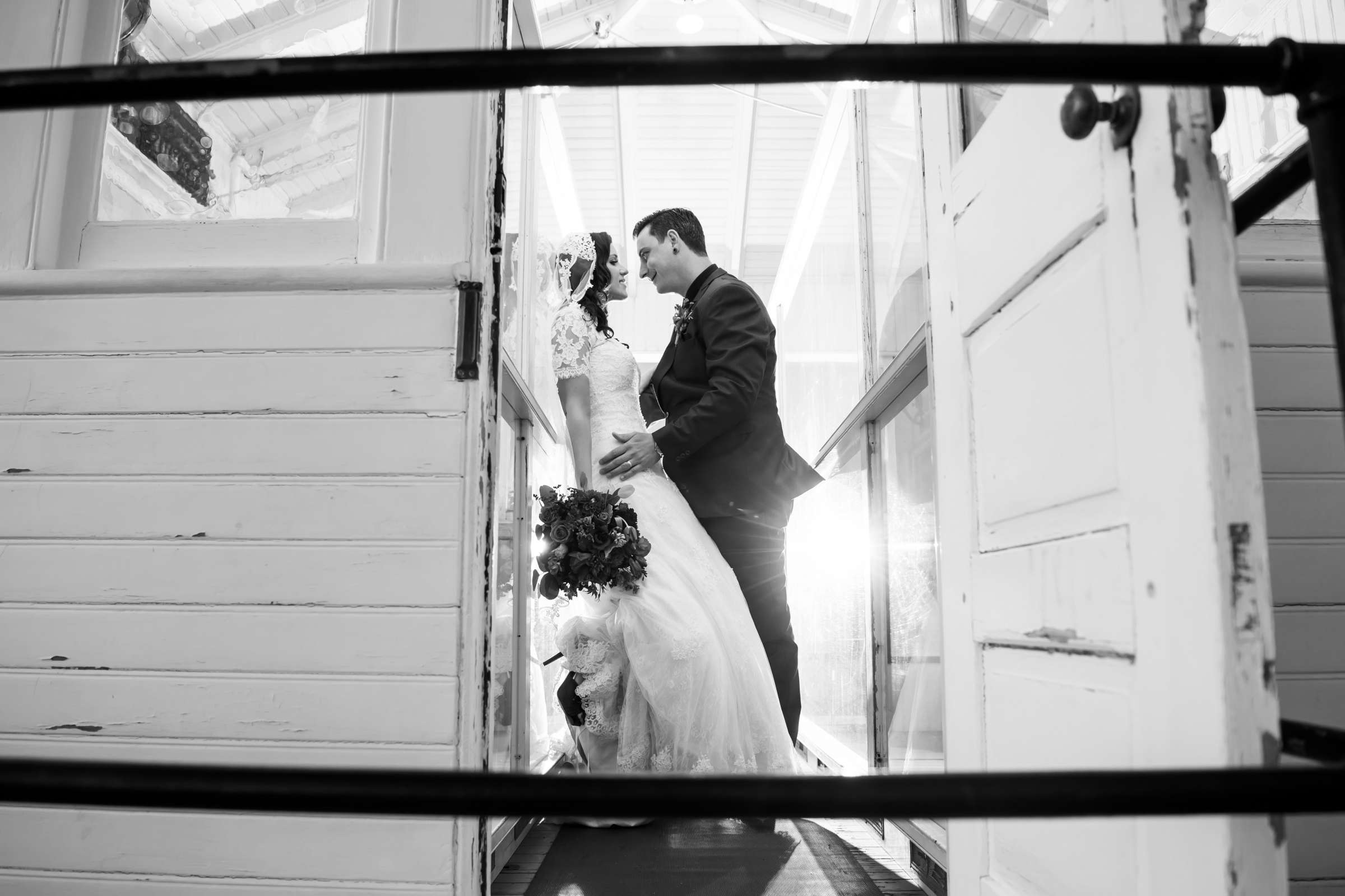 Black and White photo at Wedding, Ela and Alvin Wedding Photo #49 by True Photography