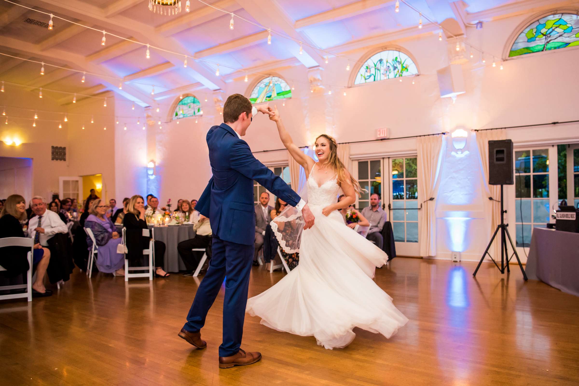 First Dance at The Thursday Club Wedding, Lindsey and Daniel Wedding Photo #450111 by True Photography